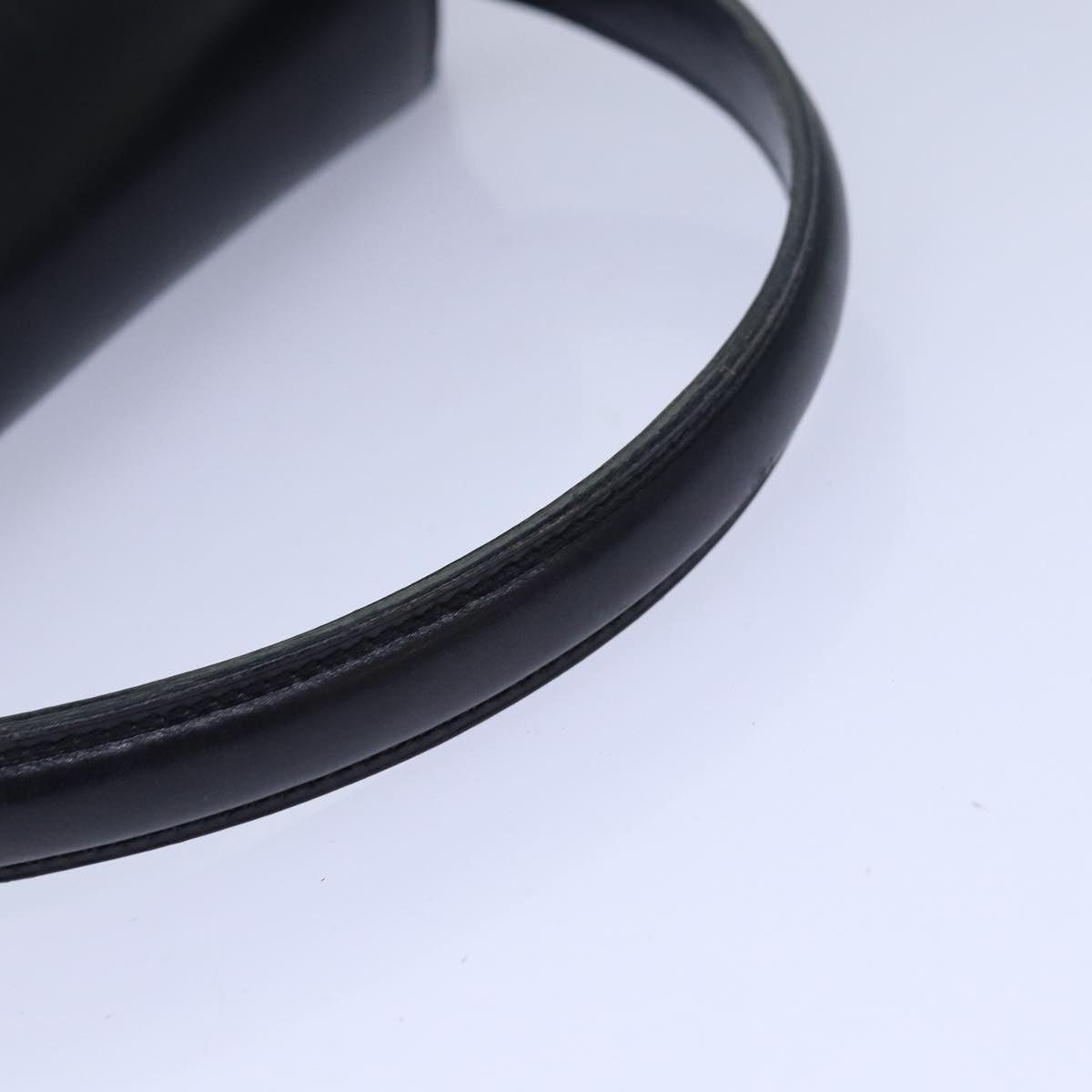 Celine CELINE Hand Bag Leather Black Size ONE SIZE - 7 Thumbnail