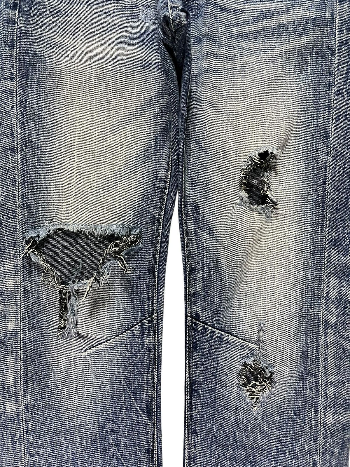 GOSTAR DE FUGA × Japanese Brand Vintage Japanese Fuga Faded Wash Distressed Slim Jeans Size US 31 - 5 Thumbnail