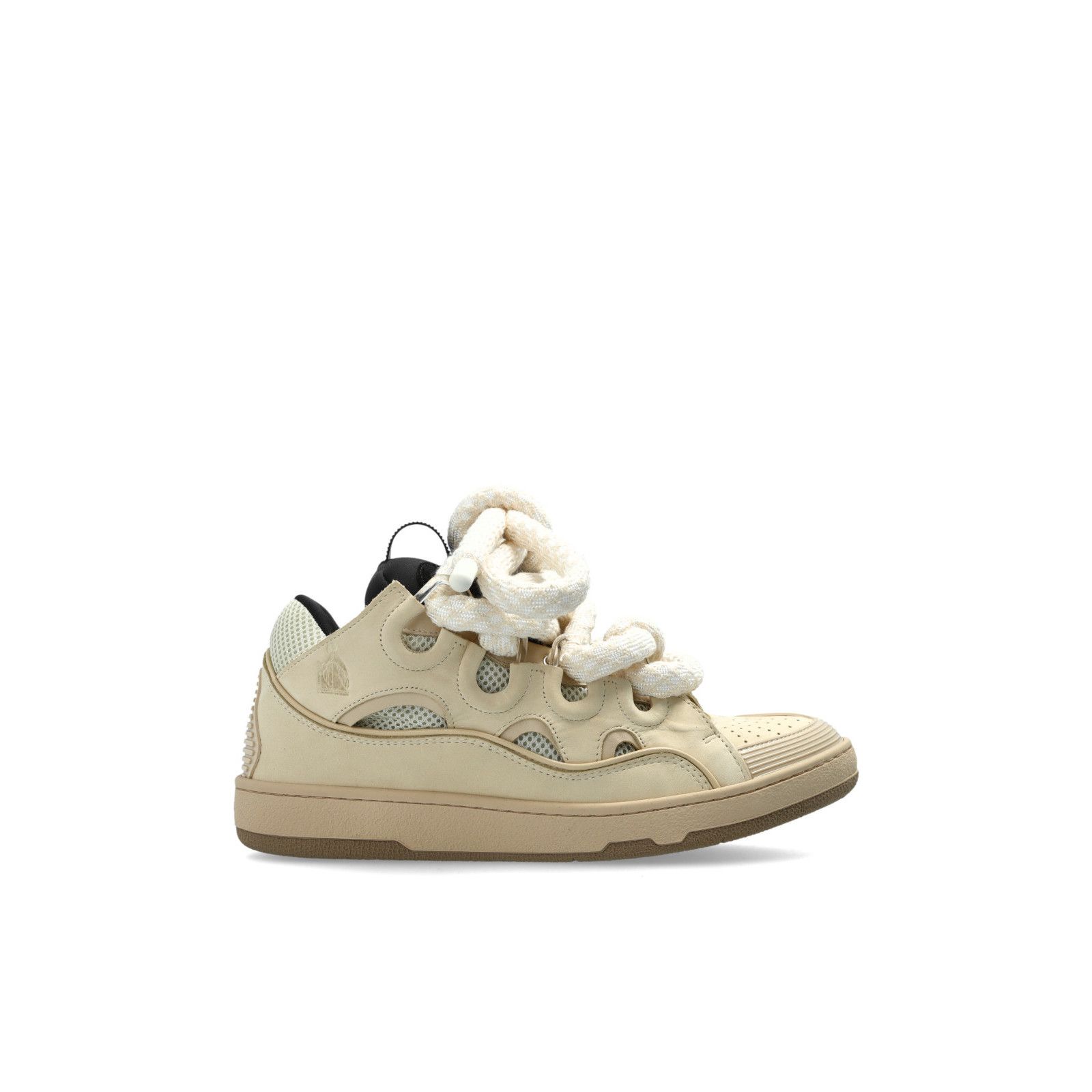 Lanvin LANVIN Oversize Curb Cream Leather Sneakers New & Authentic Size US 9 / EU 42 - 1 Thumbnail