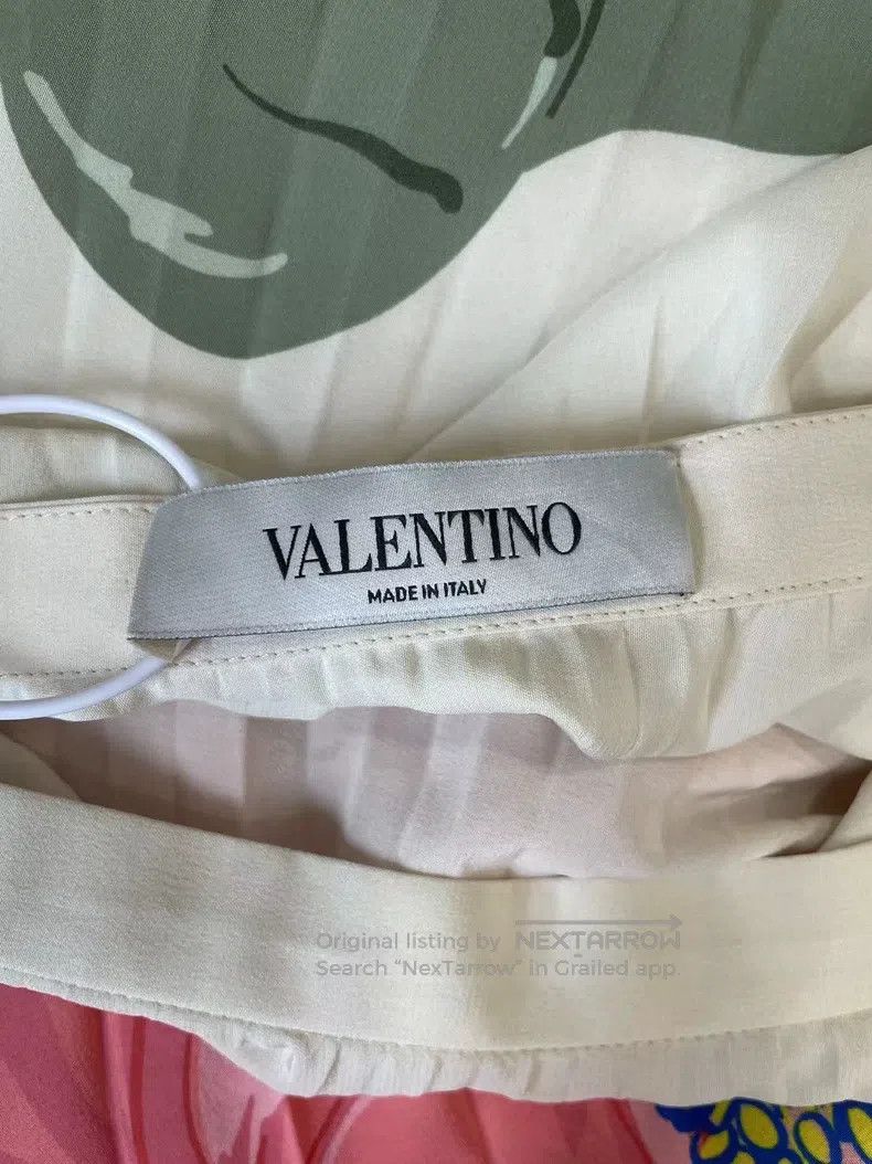 Valentino Valentino Silk print skirt Size XL / US 12-14 / IT 48-50 - 5 Thumbnail