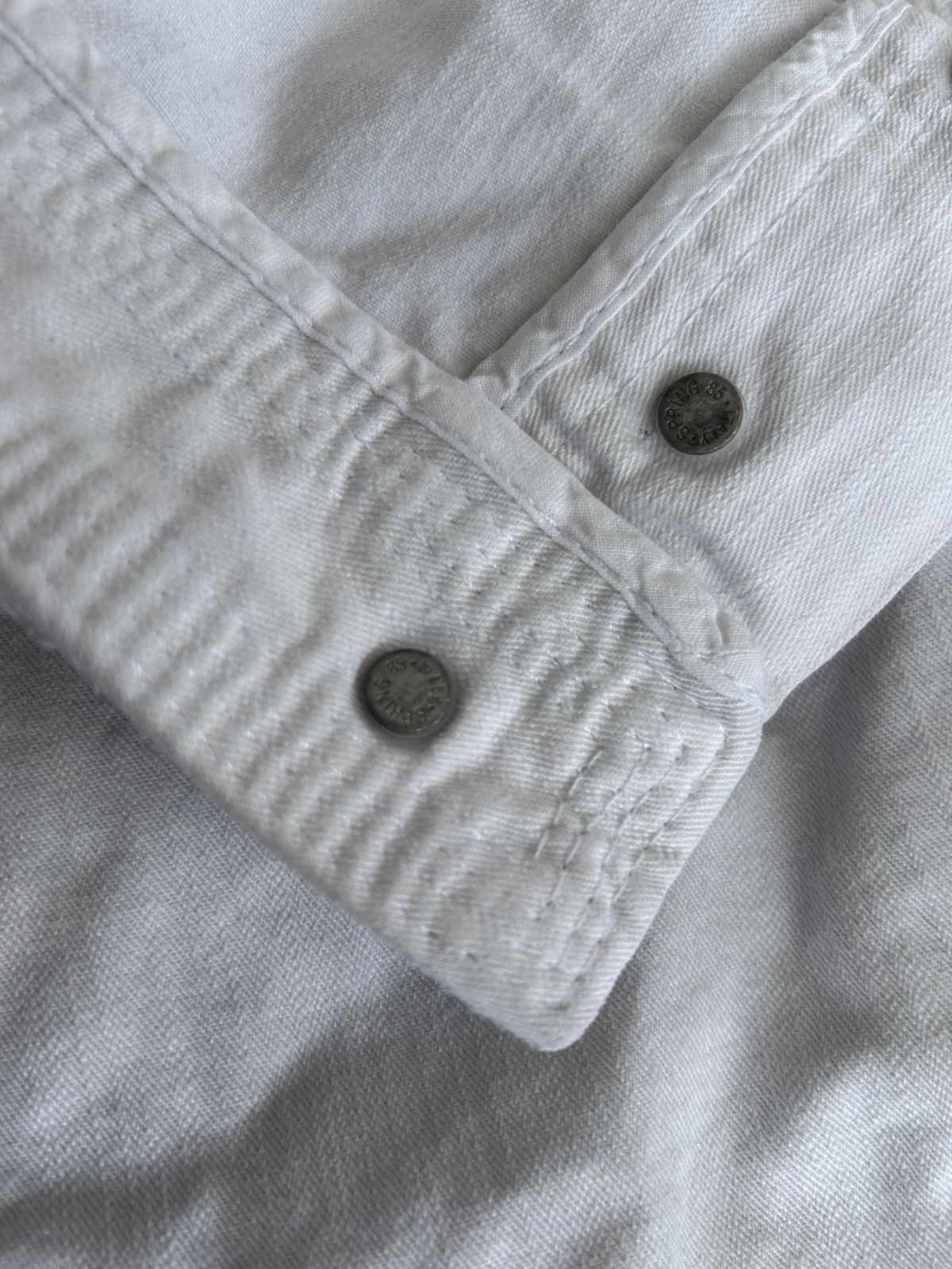 Dsquared2 Motherfucker Denim Dsquared Italy White Vintage Size US 33 - 14 Thumbnail