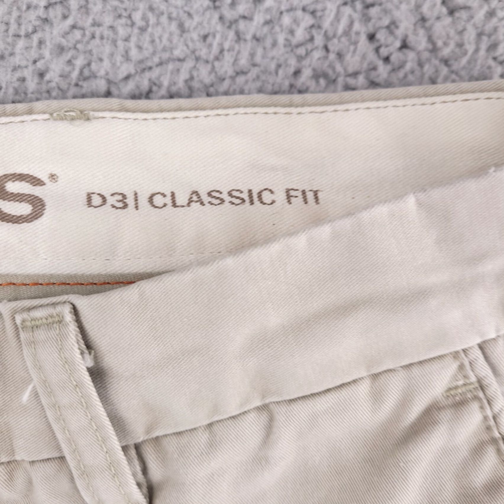 Dockers DOCKERS Pants Mens 34x32 Wide Leg Chino Beige Cotton Size US 34 / EU 50 - 5 Thumbnail
