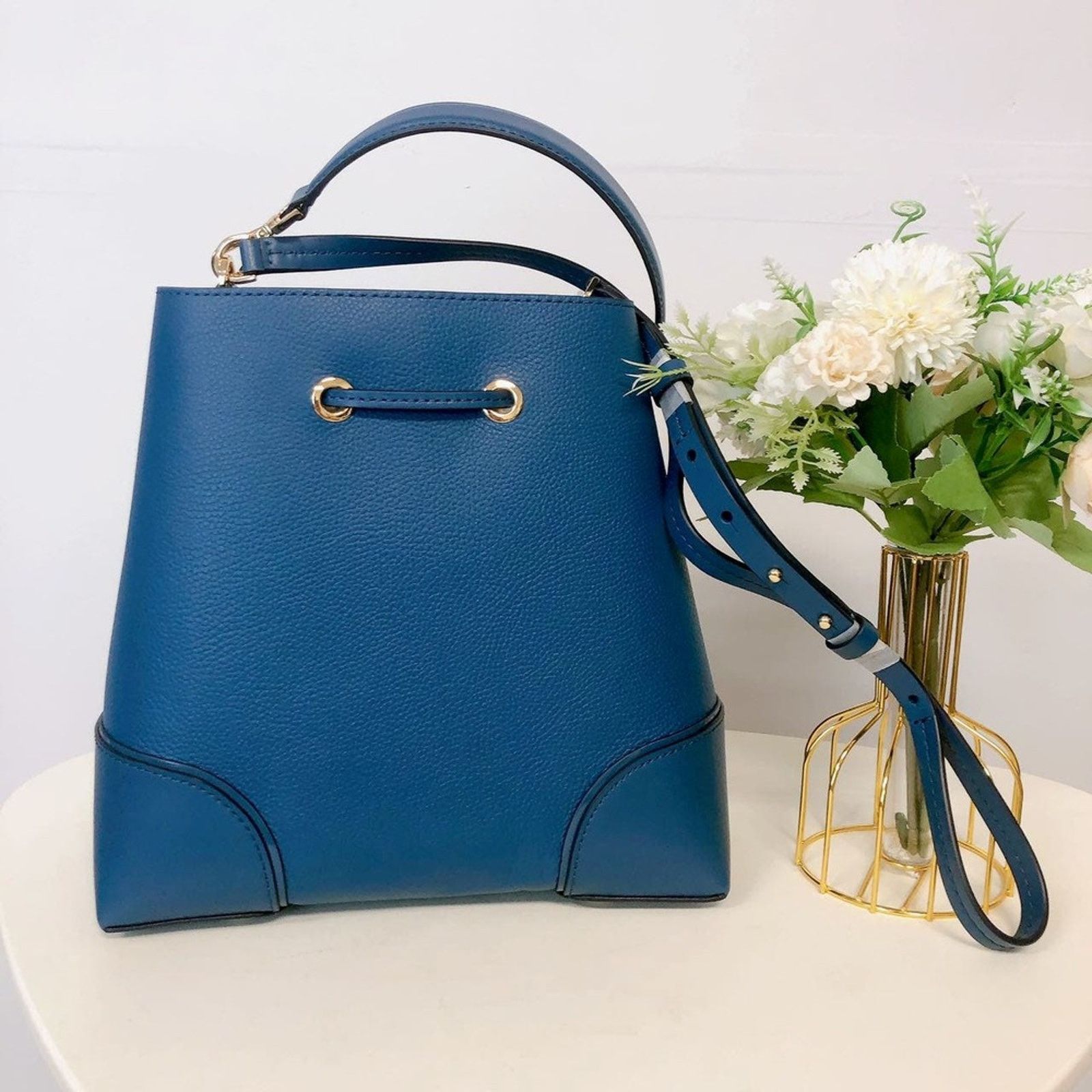 Michael Kors Michael Kors 30F9GZ5L6L Mercer Gallery Medium IN Chambray Size ONE SIZE - 3 Thumbnail