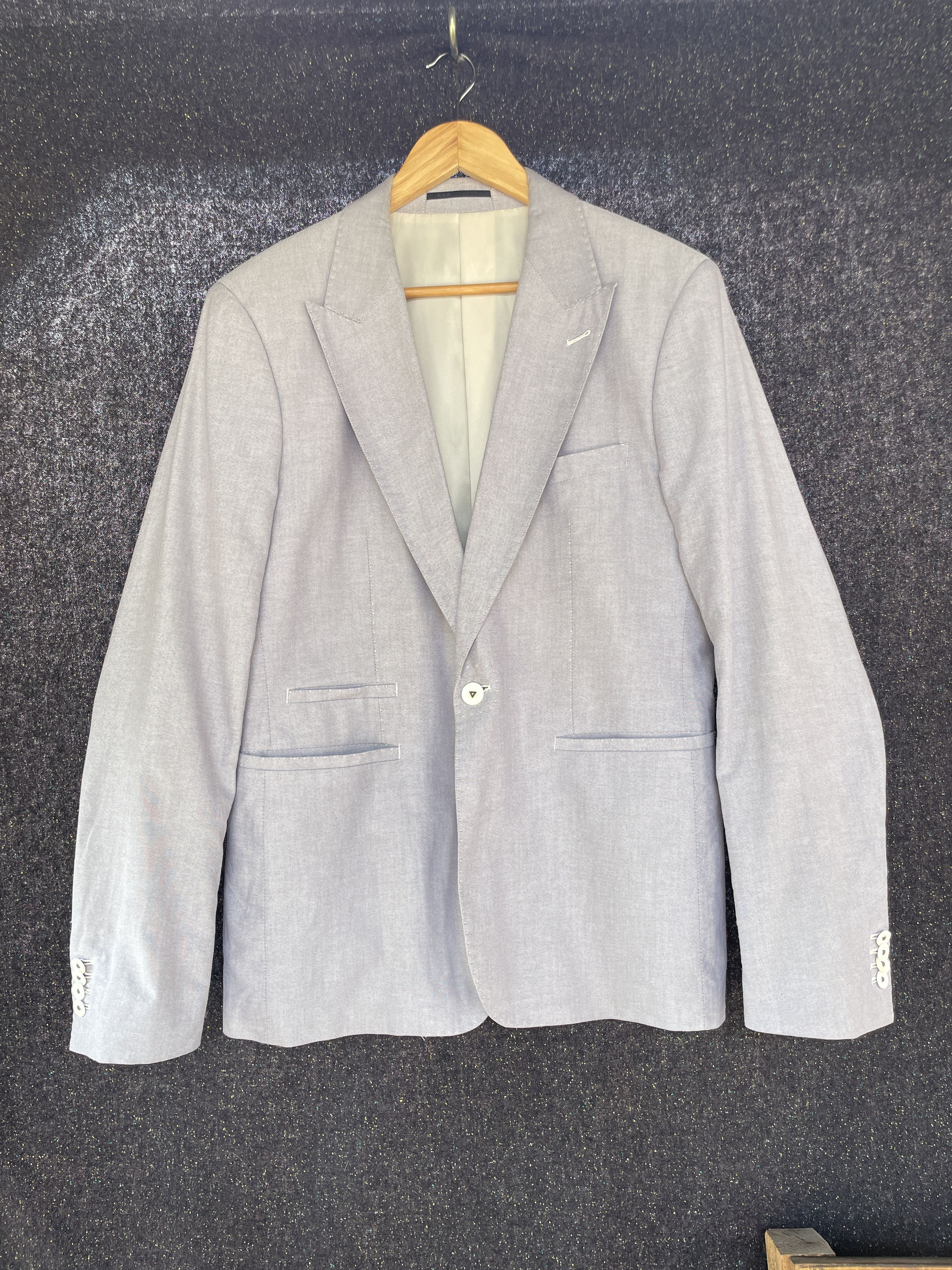G-Star G-Star Raw Peak Lapel Cotton Blazer Size S Size 38R - 1 Thumbnail