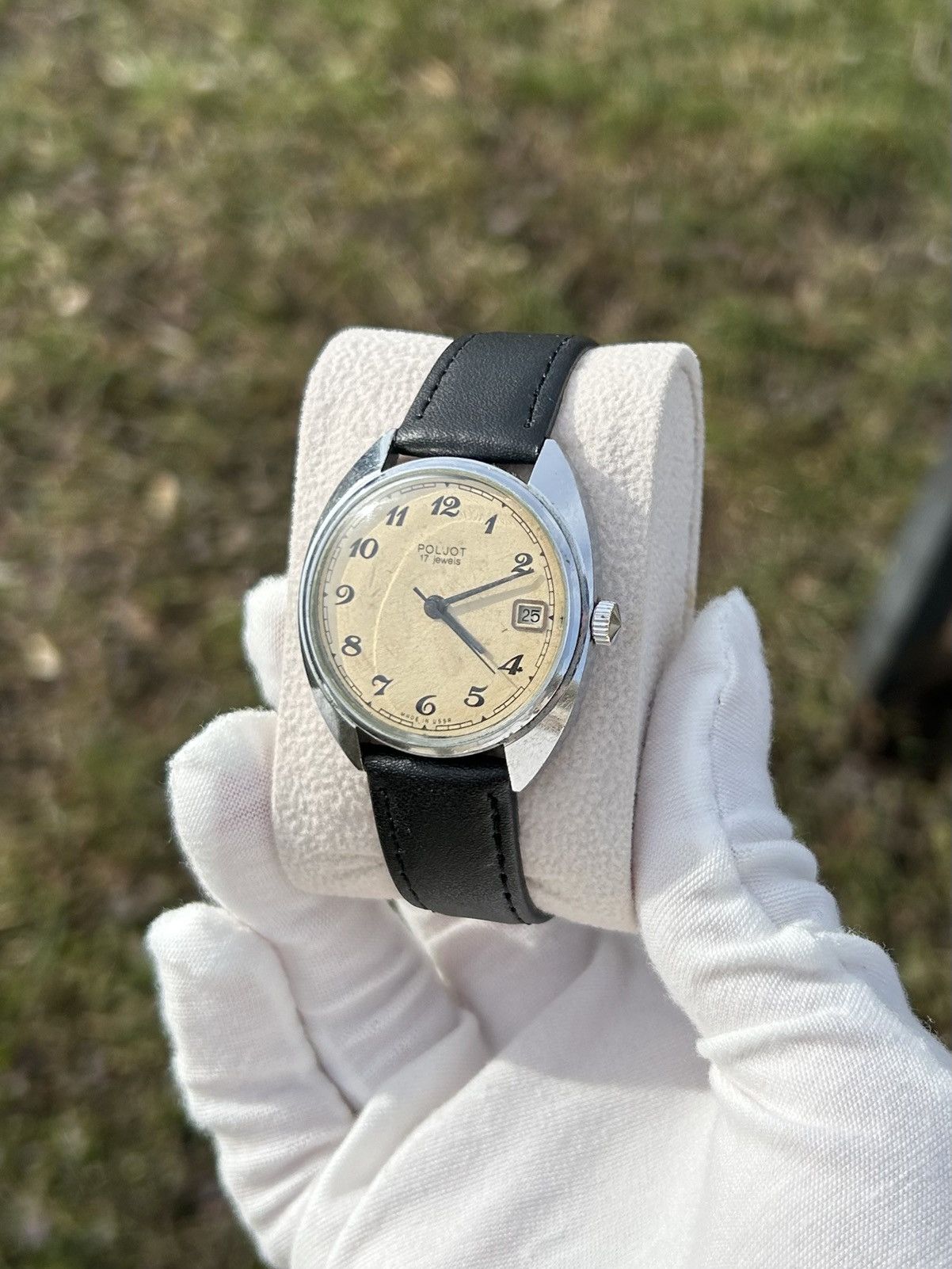 Vintage Vintage Watch Poljot Mechanical Authentic 1980s Size ONE SIZE - 3 Thumbnail