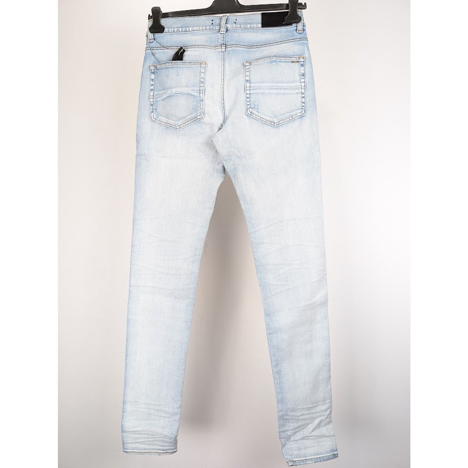 Amiri o1rshd1 MX1 Camo Jeans in Light Indigo Size US 33 - 12 Thumbnail