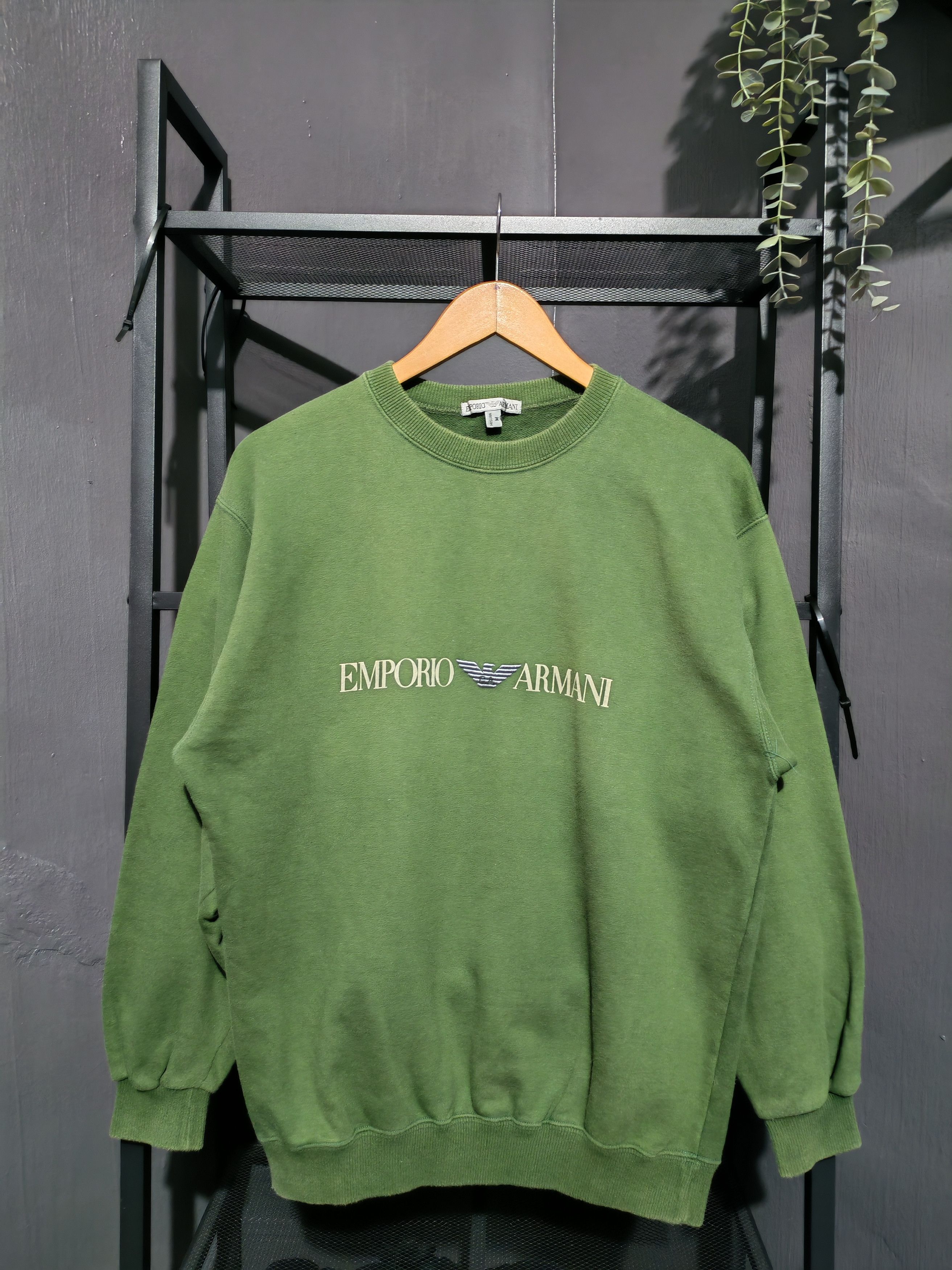Emporio Armani Vintage Emporio Armani Sweatshirt Size US M / EU 48-50 / 2 - 1 Thumbnail