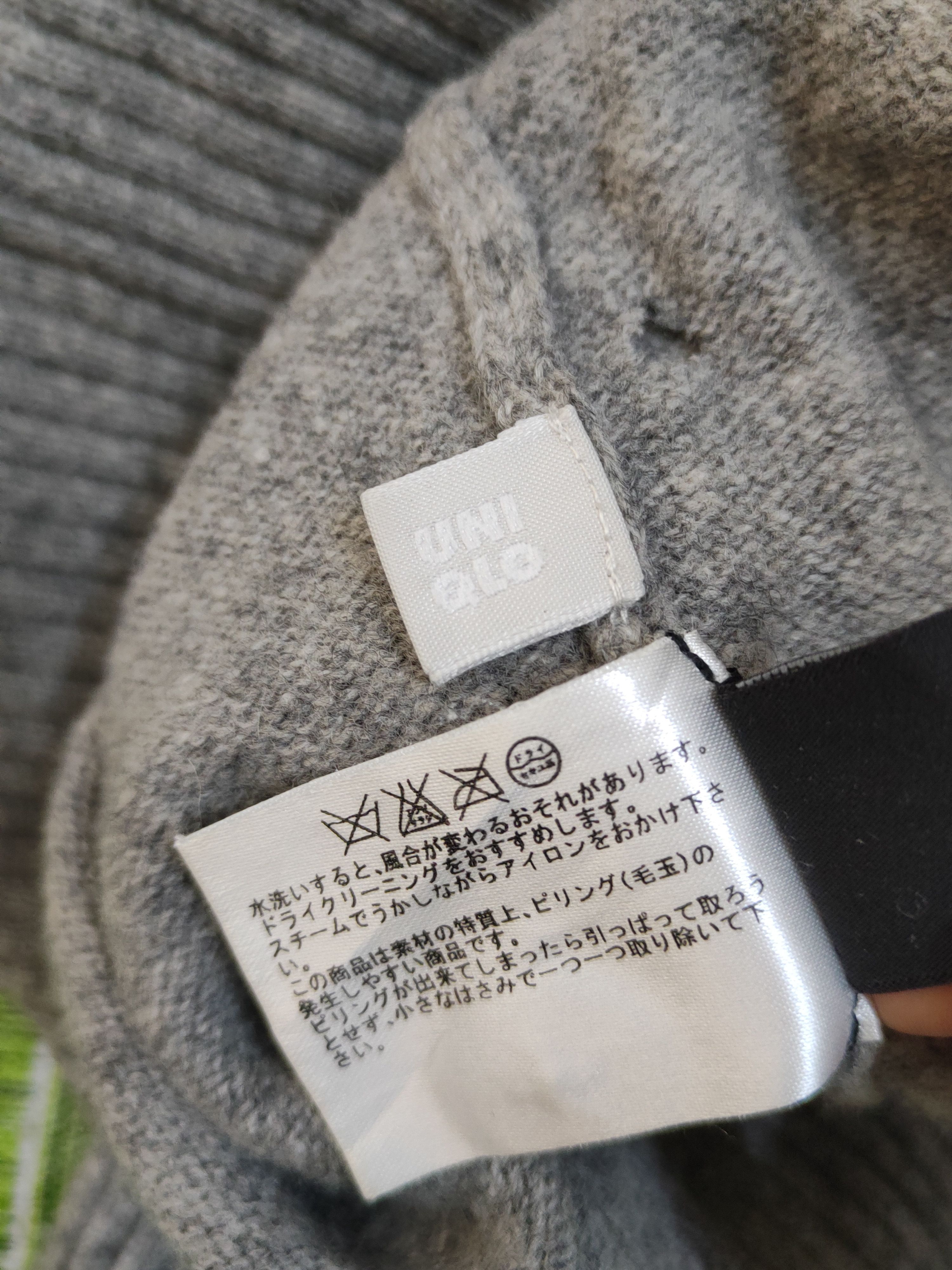 Homespun Knitwear Uniqlo japan vintage Gray Knitwear Cardigan #W1443 Size US M / EU 48-50 / 2 - 17 Thumbnail