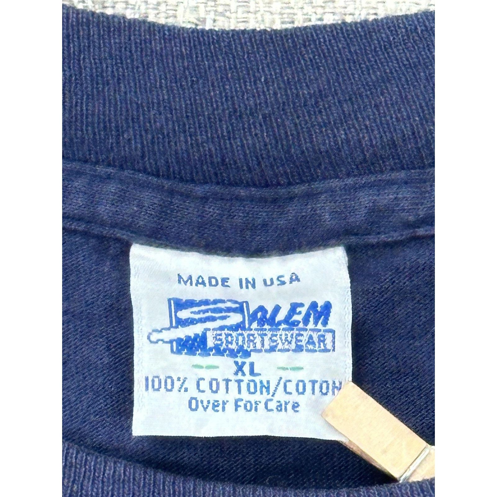 Salem Sportswear Georgetown Hoyas Shirt XL USA Single Stitched Salem 90s AOP Size US XL / EU 56 / 4 - 10 Thumbnail