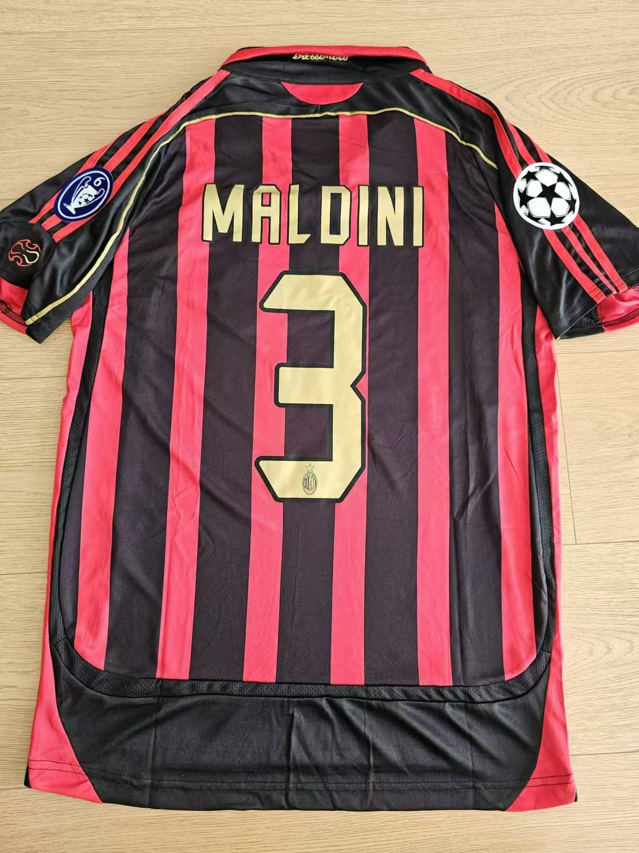 Other 2006 2007 AC Milan #3 Paolo Maldini Jersey Home Size US L / EU 52-54 / 3 - 1 Thumbnail