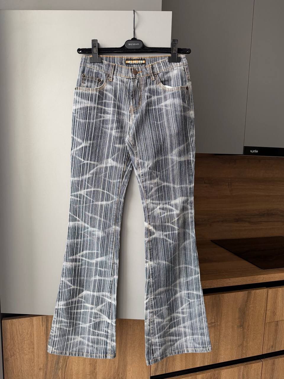 Le Grande Bleu (L.G.B.) Vintage if six was nine style l.g.b brand Flared Jeans Y2K Size 25" / US 0 / IT 36 - 1 Thumbnail