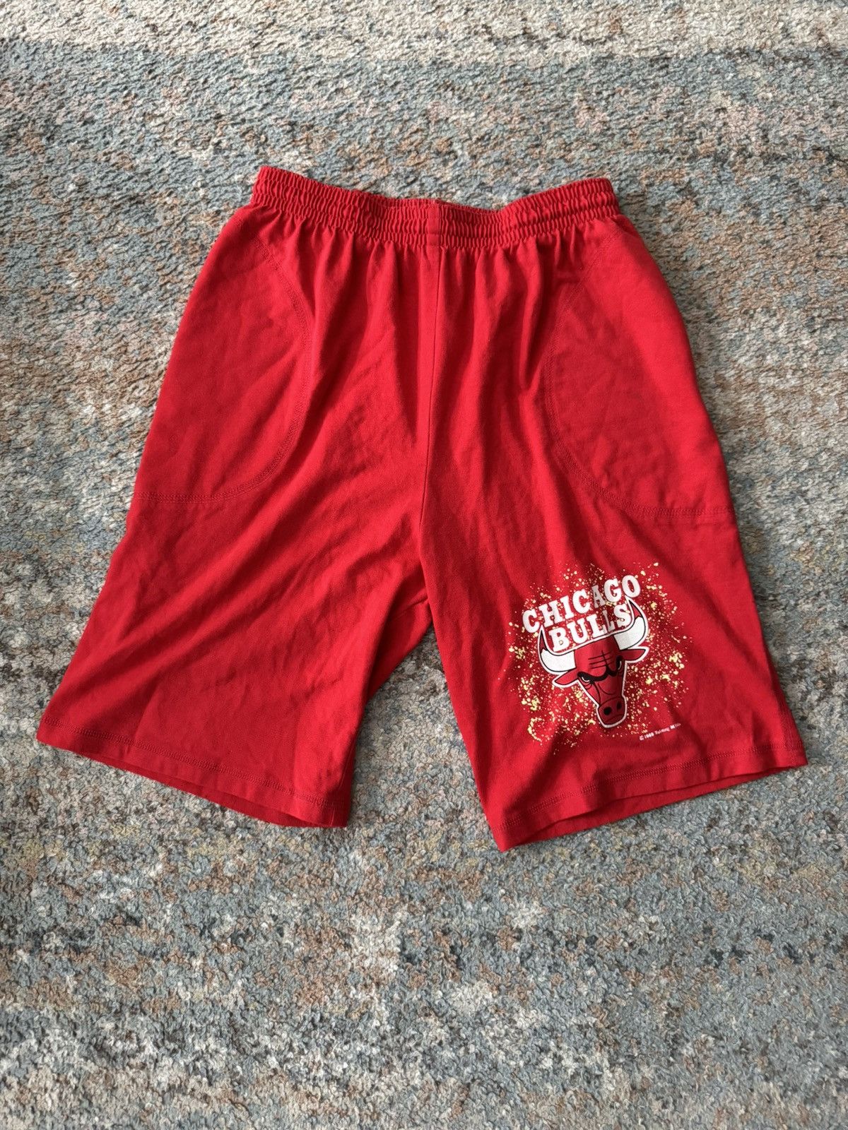 Mitchell & Ness VTG 1989 Chicago Bulls Shorts Large Nutmeg Summer Size US 34 / EU 50 - 1 Thumbnail
