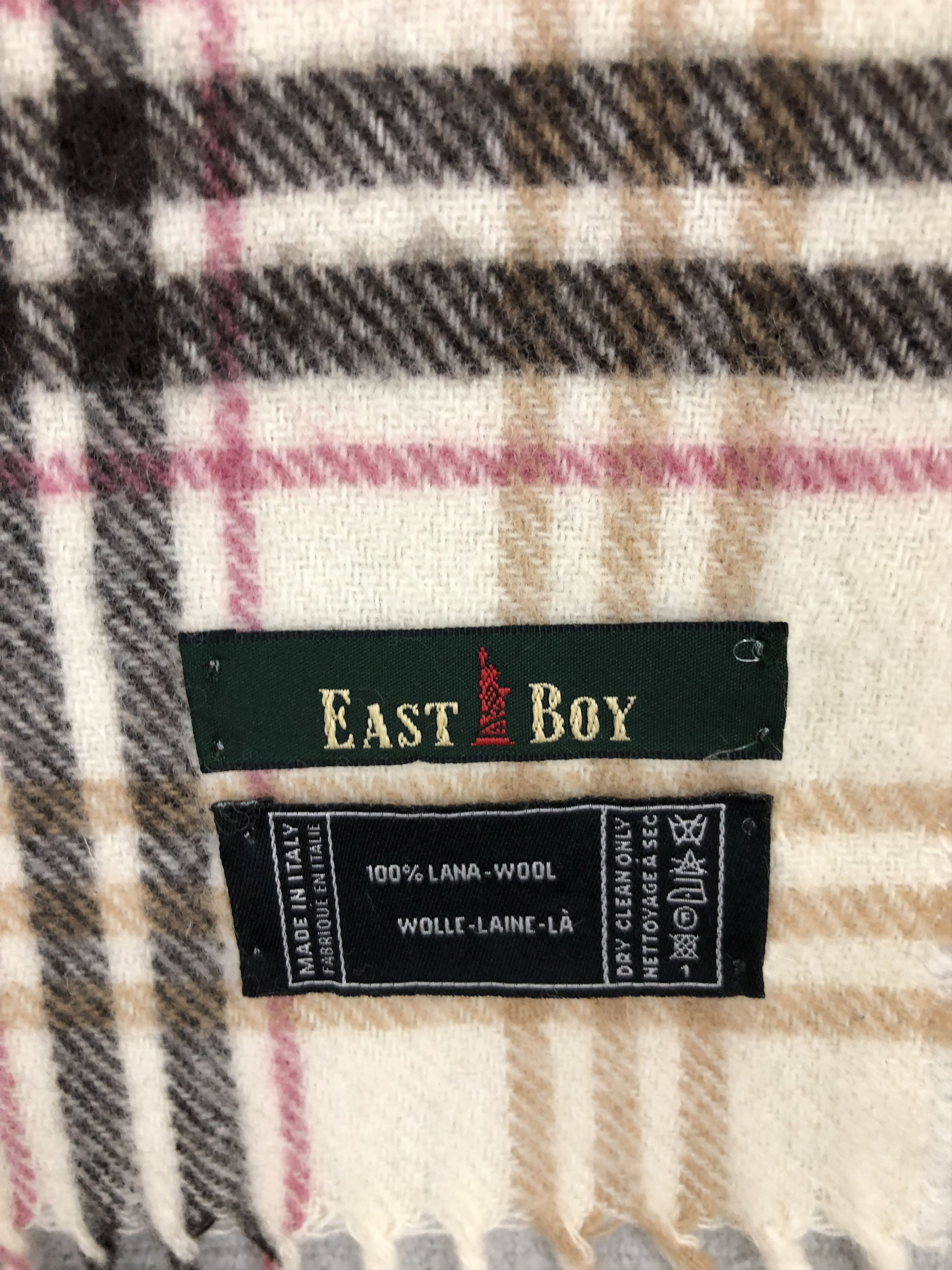 Japanese Brand East Boy Wool Scarf Muffler Neck Scarf Size ONE SIZE - 6 Thumbnail