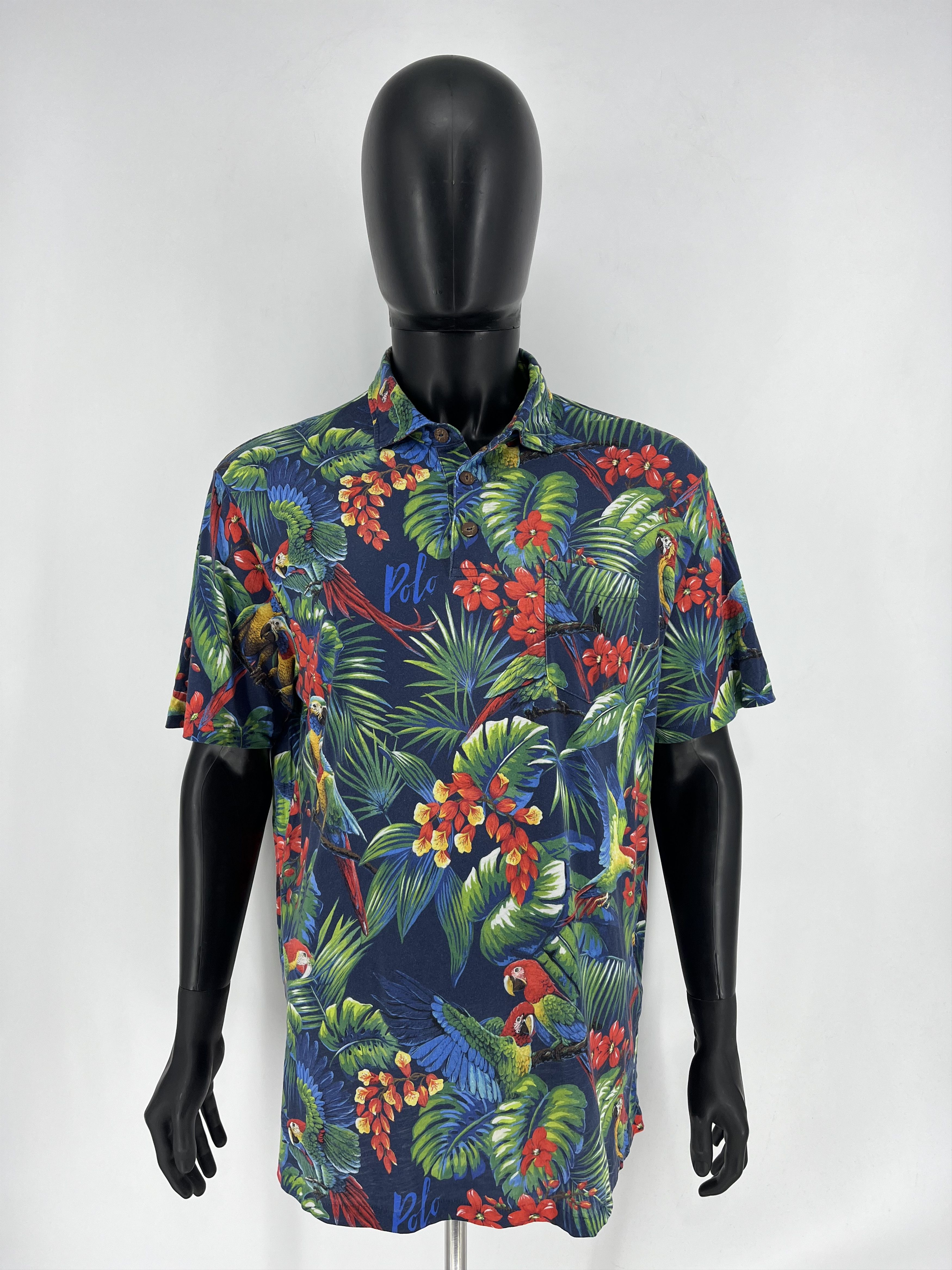 Polo Ralph Lauren Polo Ralph Lauren Men Classic Fit Hawaiian Tropical Parrot Size US L / EU 52-54 / 3 - 2 Thumbnail