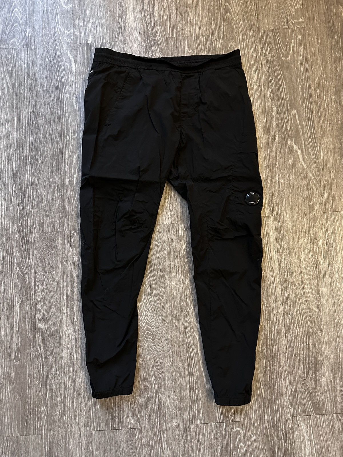 image of C P Company Nylon Pants in Black, Men's (Size 36)