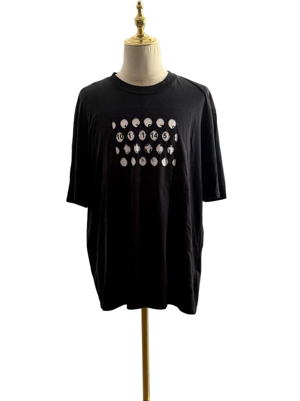 Maison Margiela AW 2004-2005 MARTIN MARGIELA AIDS faded t-shirt