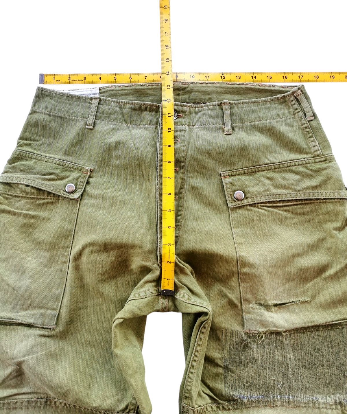 Army Of Me True Vintage Army Bootleggers Mfg Co Inc Size US 34 / EU 50 - 10 Thumbnail