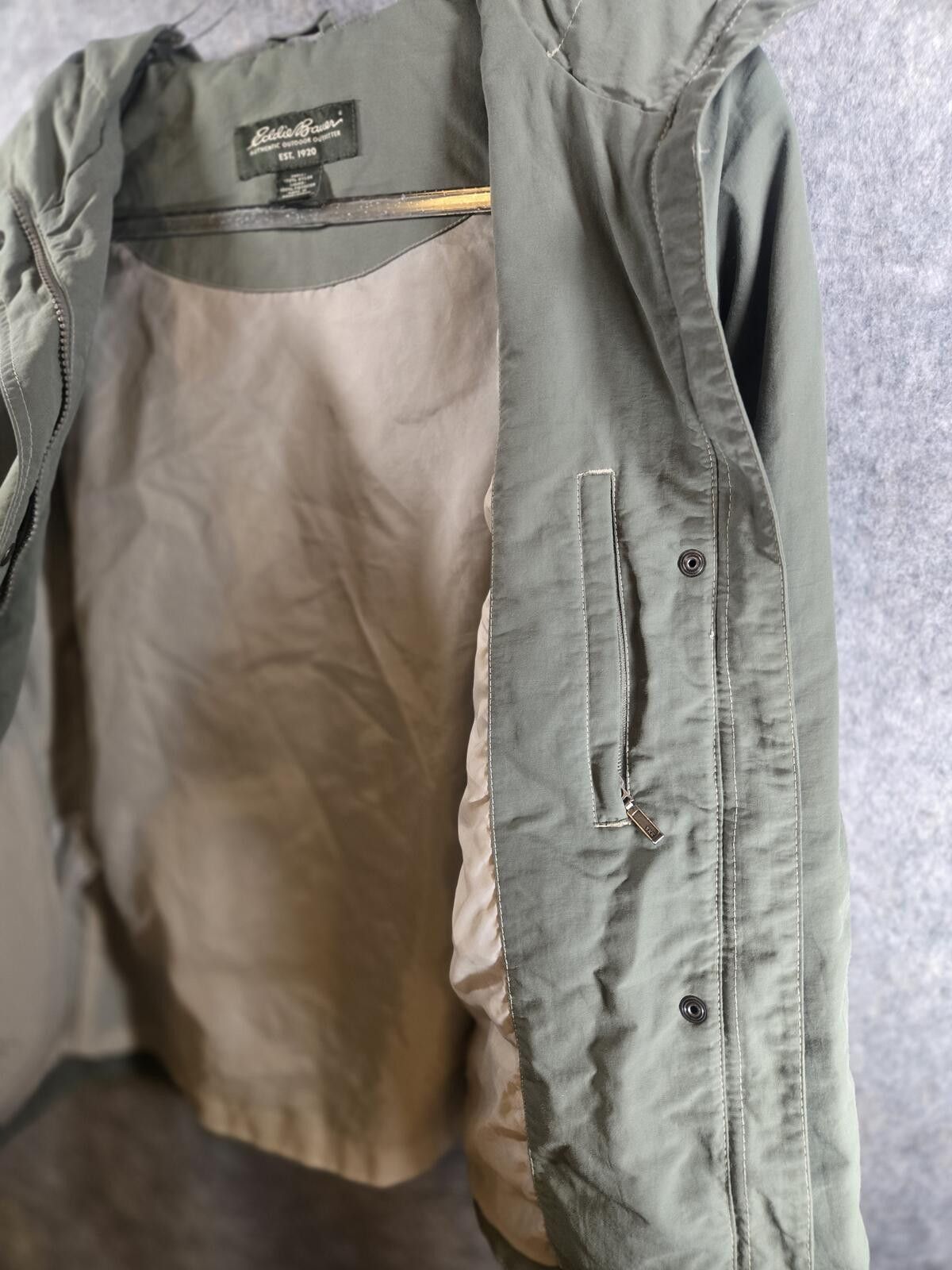 Eddie Bauer Eddie Bauer WeatherEdge Waterproof Rain Jacket Outdoor Olive Size S / US 4 / IT 40 - 4 Thumbnail