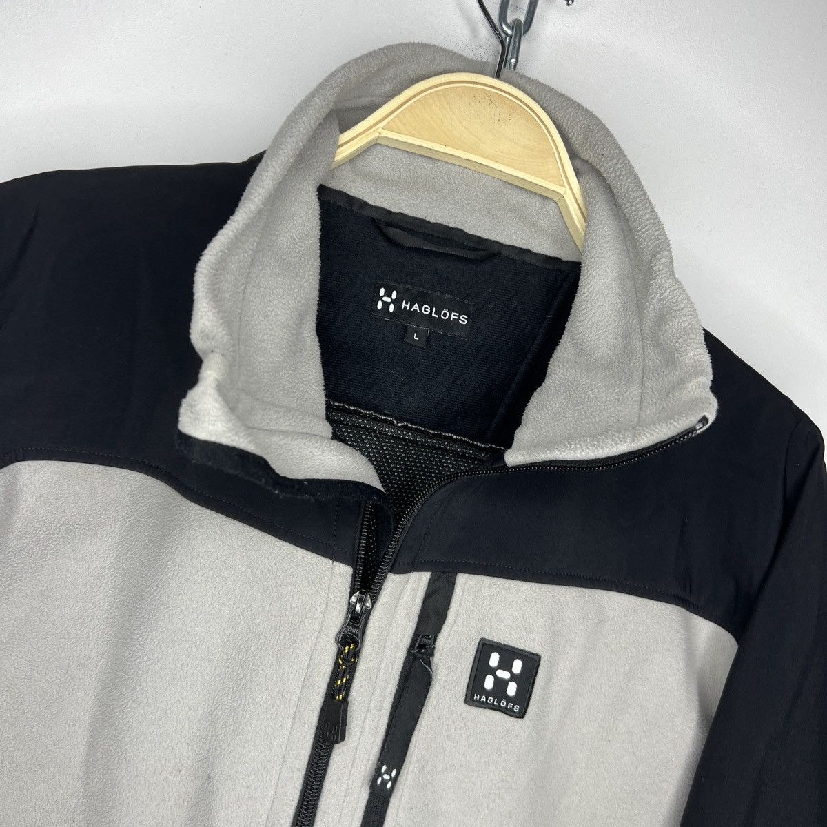 Haglofs × Vintage 🦍HAGLOFS VINTAGE OVERSIZE BOX LOGO SOFTSHELL LIGHT JACKET🦍 Size US L / EU 52-54 / 3 - 7 Thumbnail