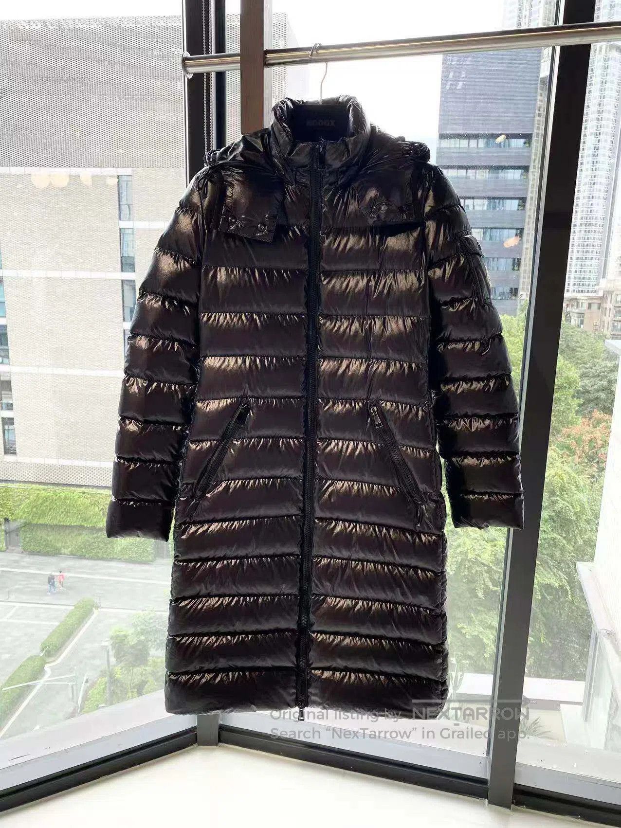 Moncler Moncler Size 1 MOKA series logo hooded down jacket| Size S / US 4 / IT 40 - 2 Thumbnail
