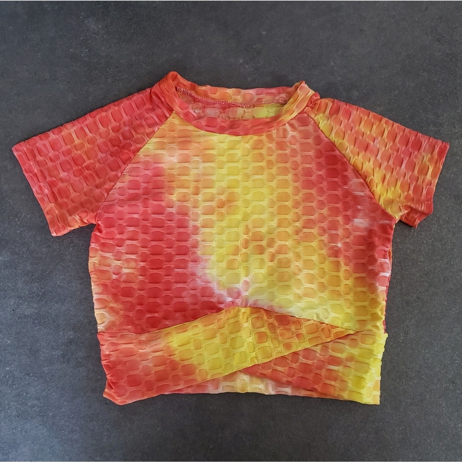 Other Multicolored Texture | D'YUKI | Cropped Short Sleeve Size M / US 6-8 / IT 42-44 - 1 Thumbnail