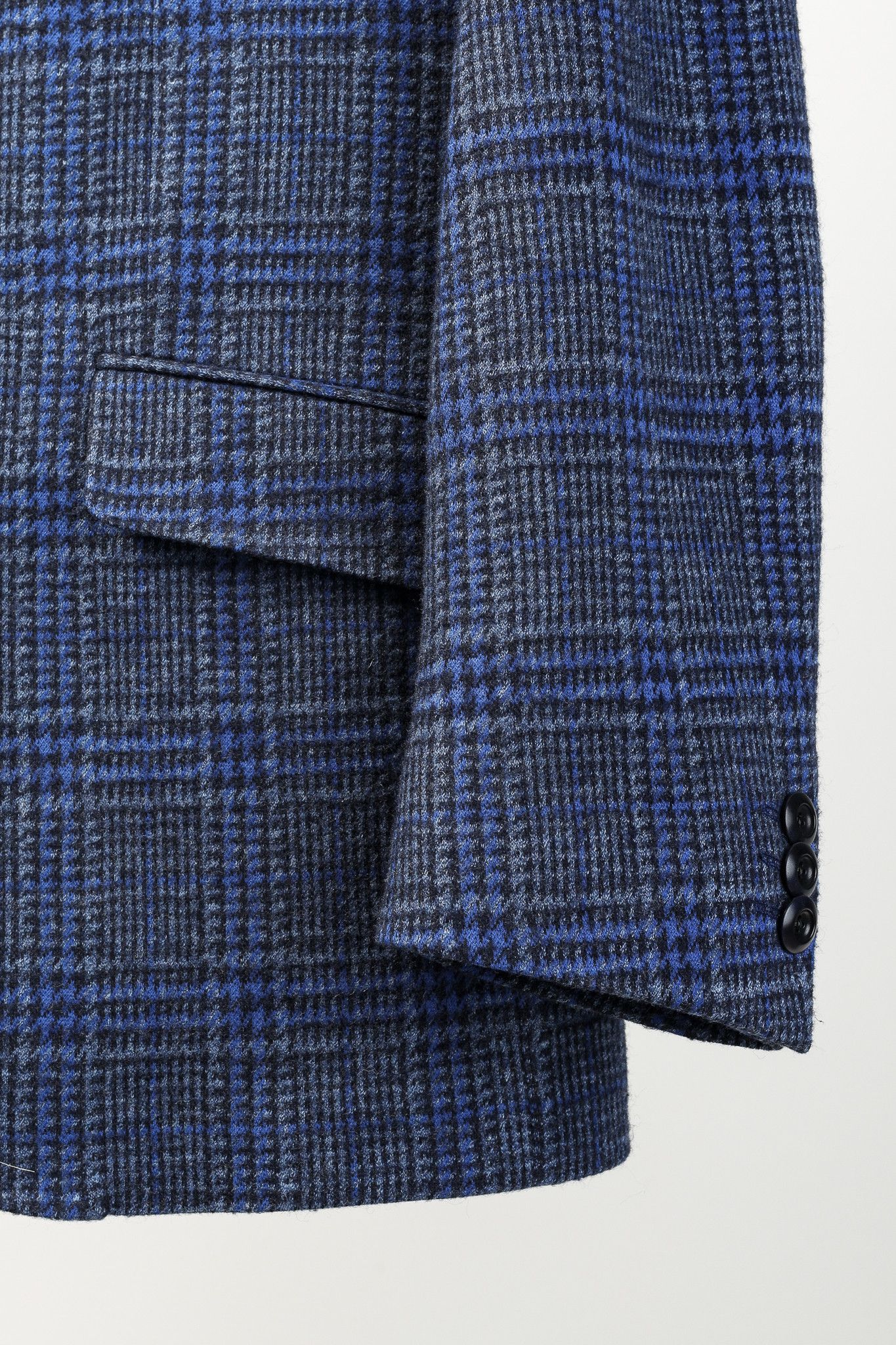 Etro Etro Blue Plaid Cotton-Wool Blend Single-Breast Blazer Size 42R - 5 Thumbnail