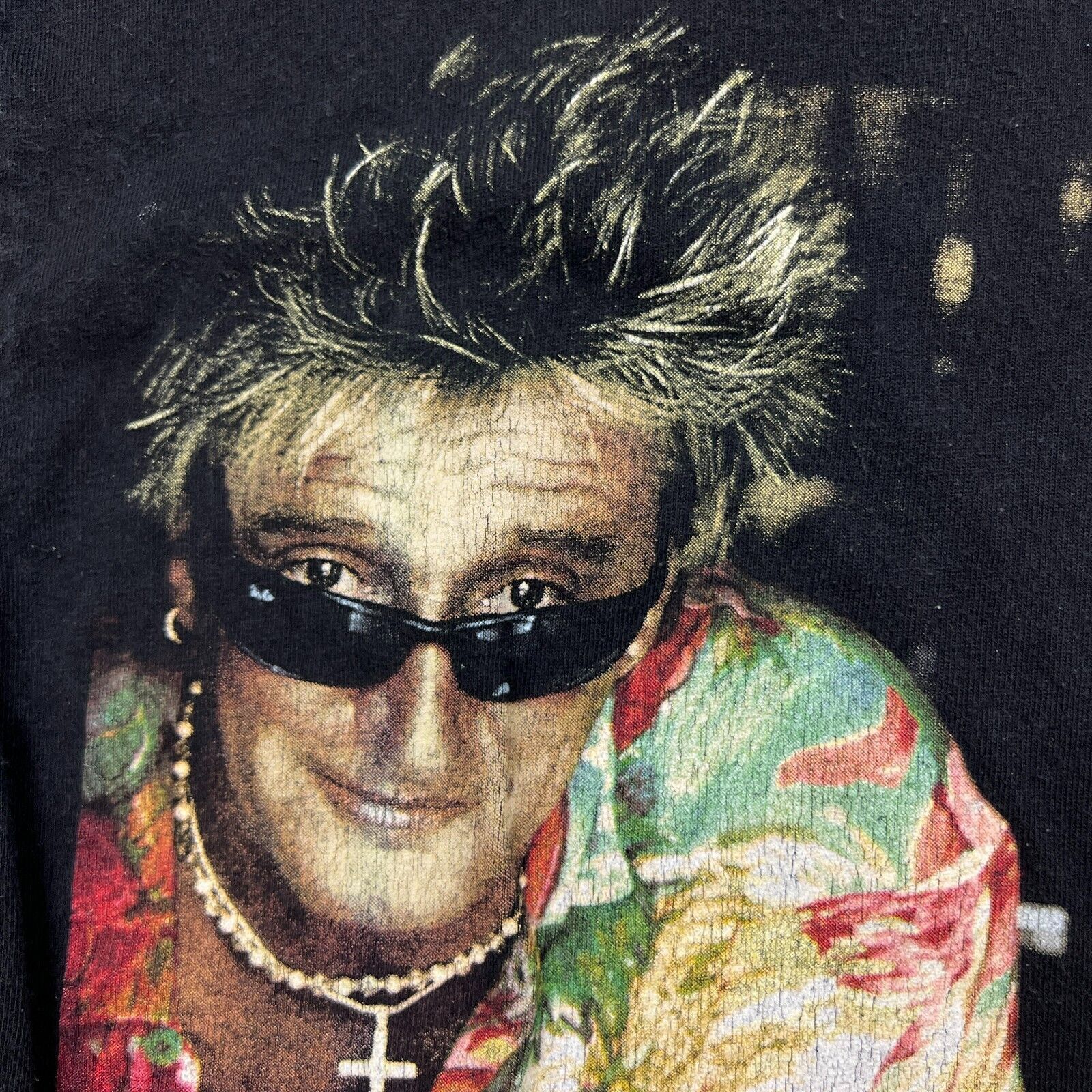 Band Tees × Vintage Vintage 1999 Rod Stewart Large House Rule Rock Band Tee Size US L / EU 52-54 / 3 - 4 Thumbnail