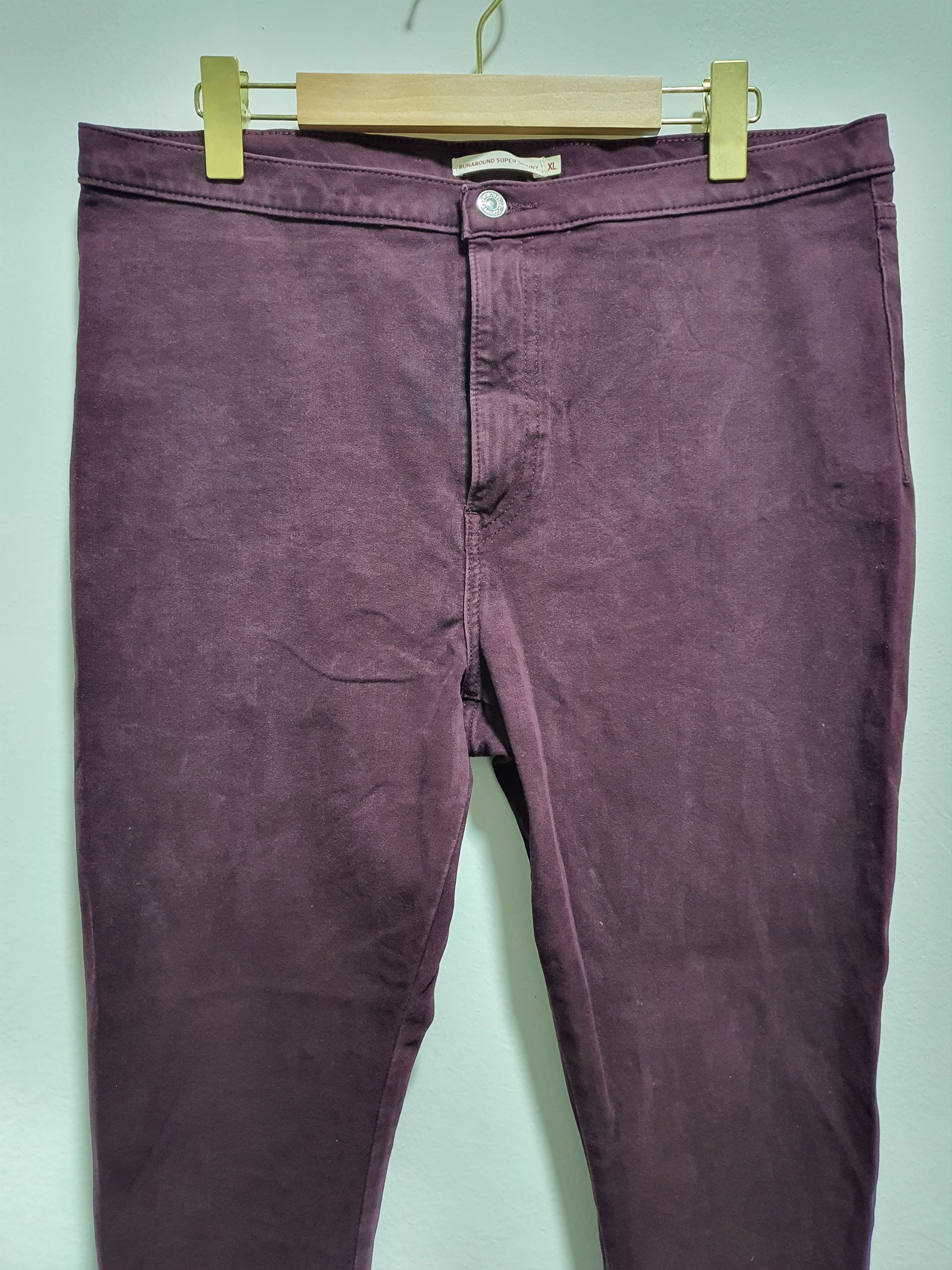 Levi's LEVI’S (NO FRONT POCKET) 35”/38” SUPER SKINNY STRETCHABLE Size US 35 - 3 Thumbnail