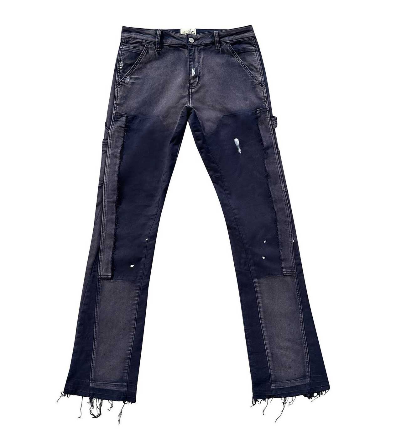 TRIPLE SEVENS Flared Denim Navy Size US 38 / EU 54 - 1 Thumbnail