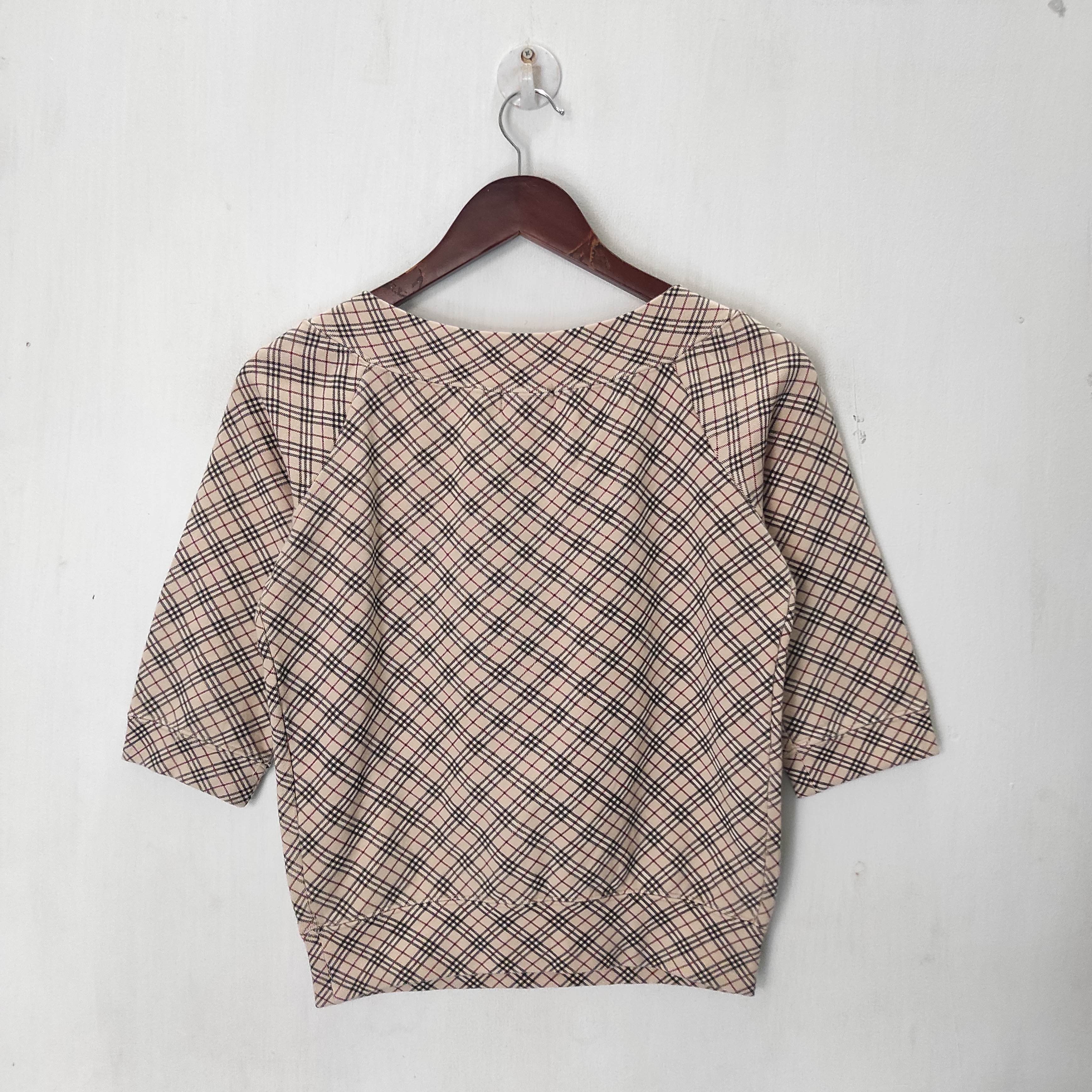 Burberry Burberry Novacheck Crop Tops Size M / US 6-8 / IT 42-44 - 11 Thumbnail