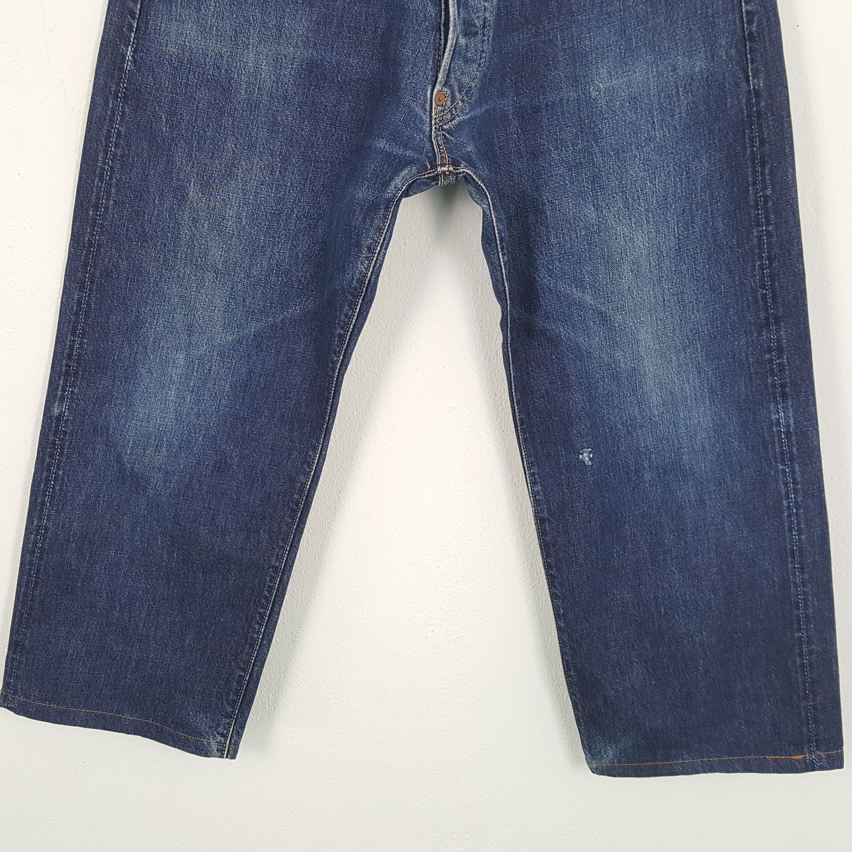 Evisu EVISU Jeans Japanese Brand Streetwear Custom Daicock Style Size US 31 - 6 Thumbnail