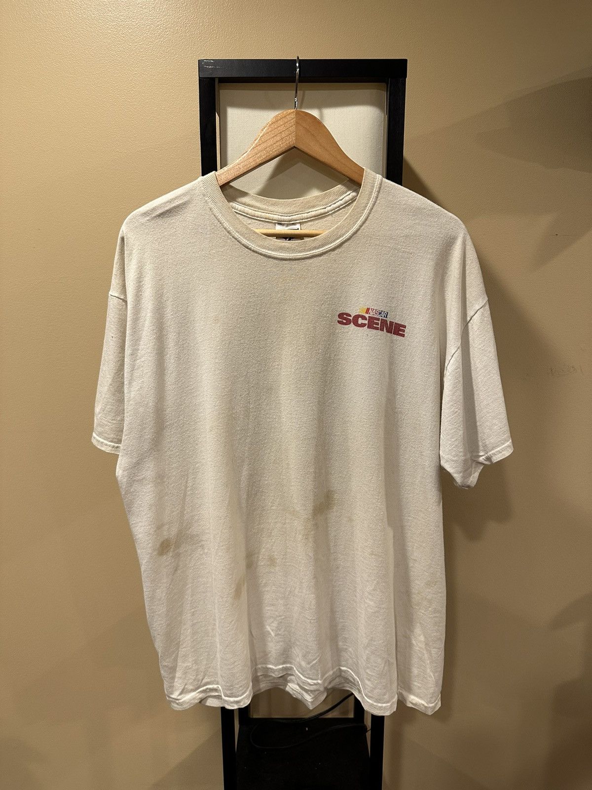 NASCAR Vintage Jeff Gordan Nascar Sports Illustrated White T-Shirt Size US XL / EU 56 / 4 - 2 Thumbnail