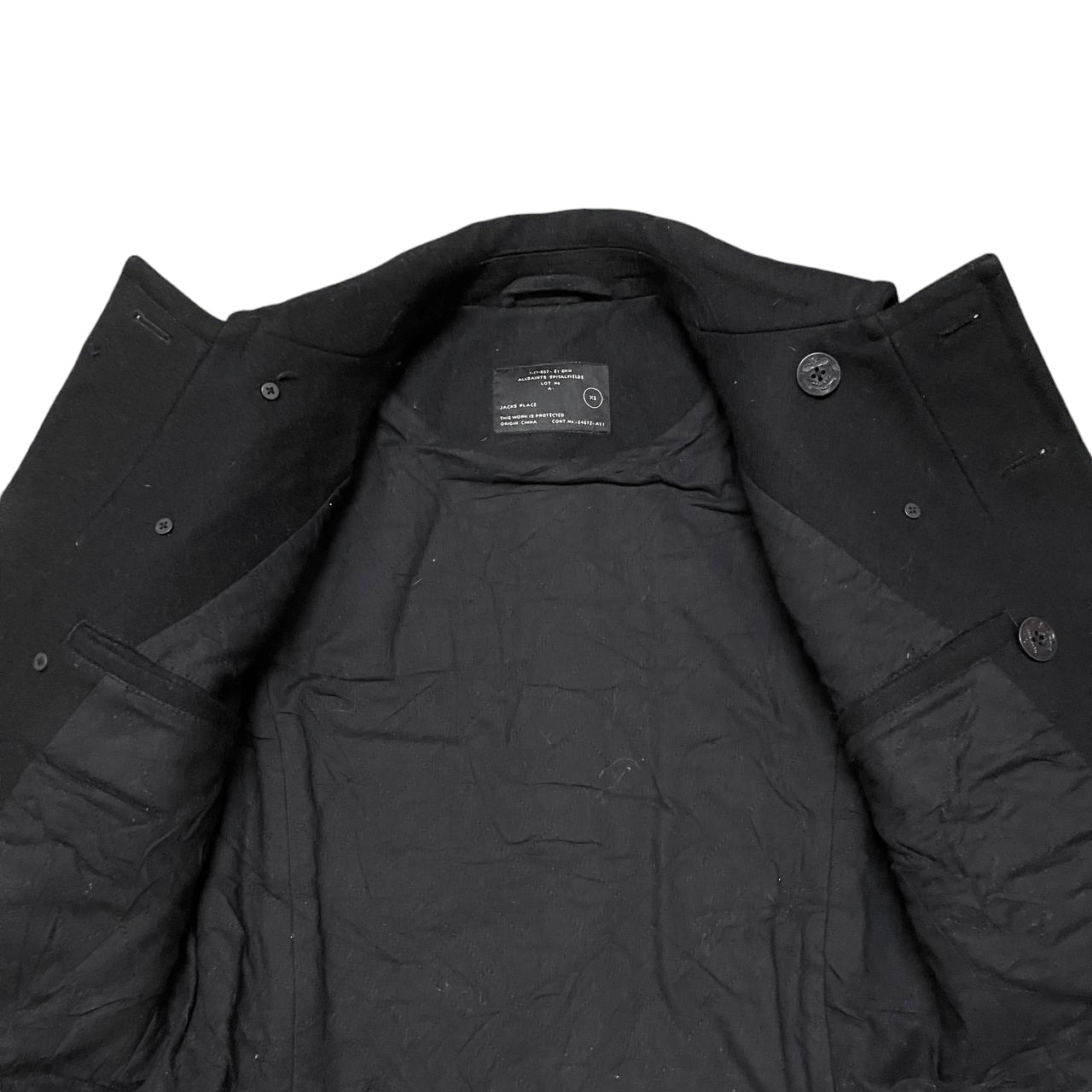 Allsaints Allsaints Spitalfields Jacks Place Peacoat Wool Size US XS / EU 42 / 0 - 8 Thumbnail
