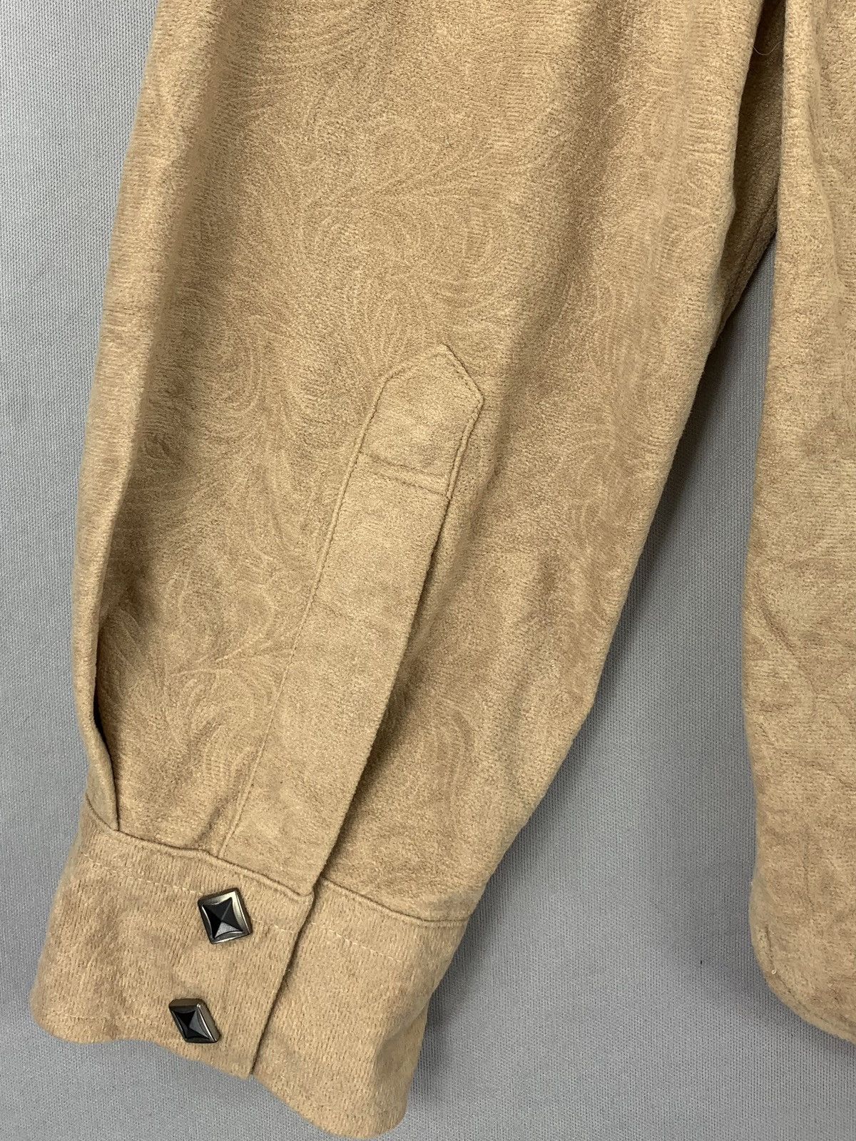 Japanese Brand Vintage Flannel Faux Suede Size US S / EU 44-46 / 1 - 12 Thumbnail