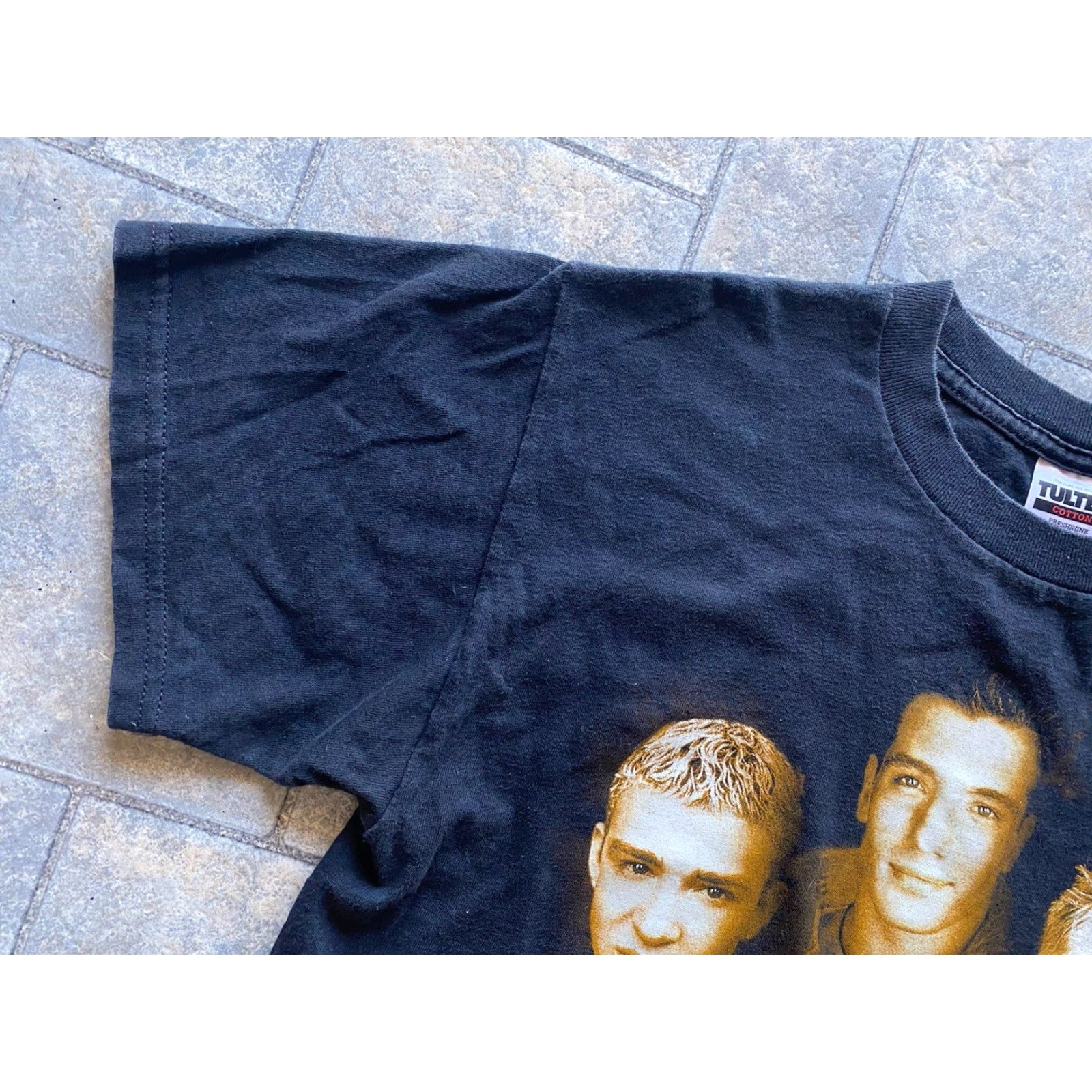 Tultex VINTAGE NSYNC Tultex T-Shirt Men’s Size M Black 90s Band Music Shirt Mens Size US M / EU 48-50 / 2 - 4 Thumbnail