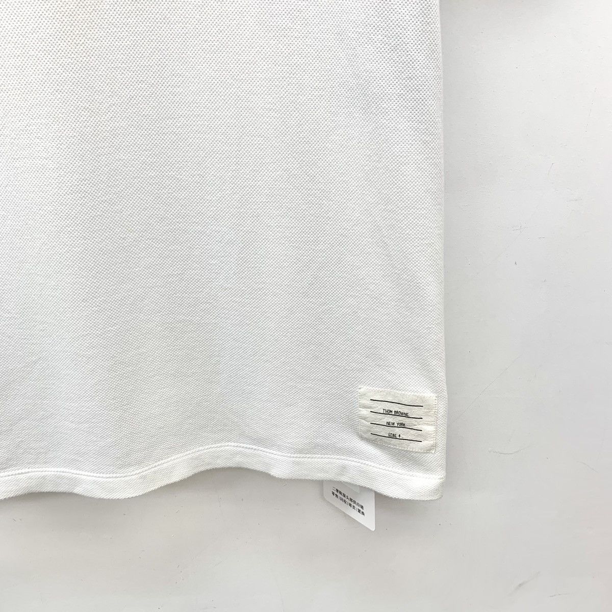 Thom Browne THOM BROWNE White Short Sleeve T-shirt K26WX Size US L / EU 52-54 / 3 - 4 Thumbnail