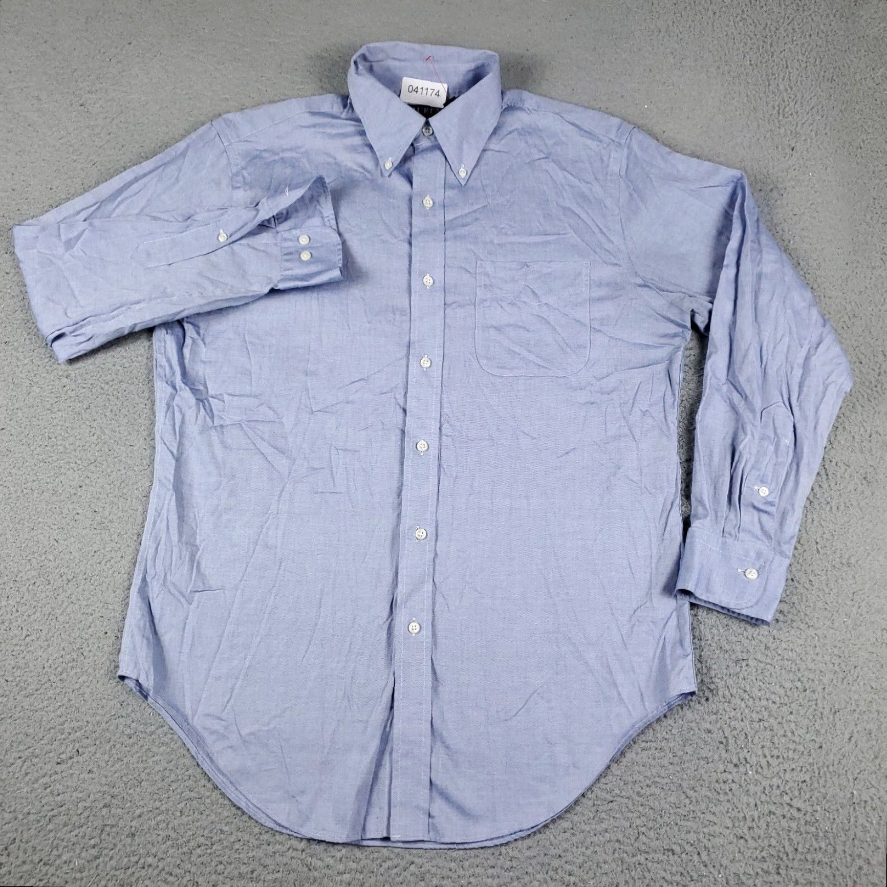 Ralph Lauren Ralph Lauren Shirt Mens 15.5 Blue Dress Button Up Long Sleeve Casual Business Formal Workwear Size 40R - 2 Thumbnail