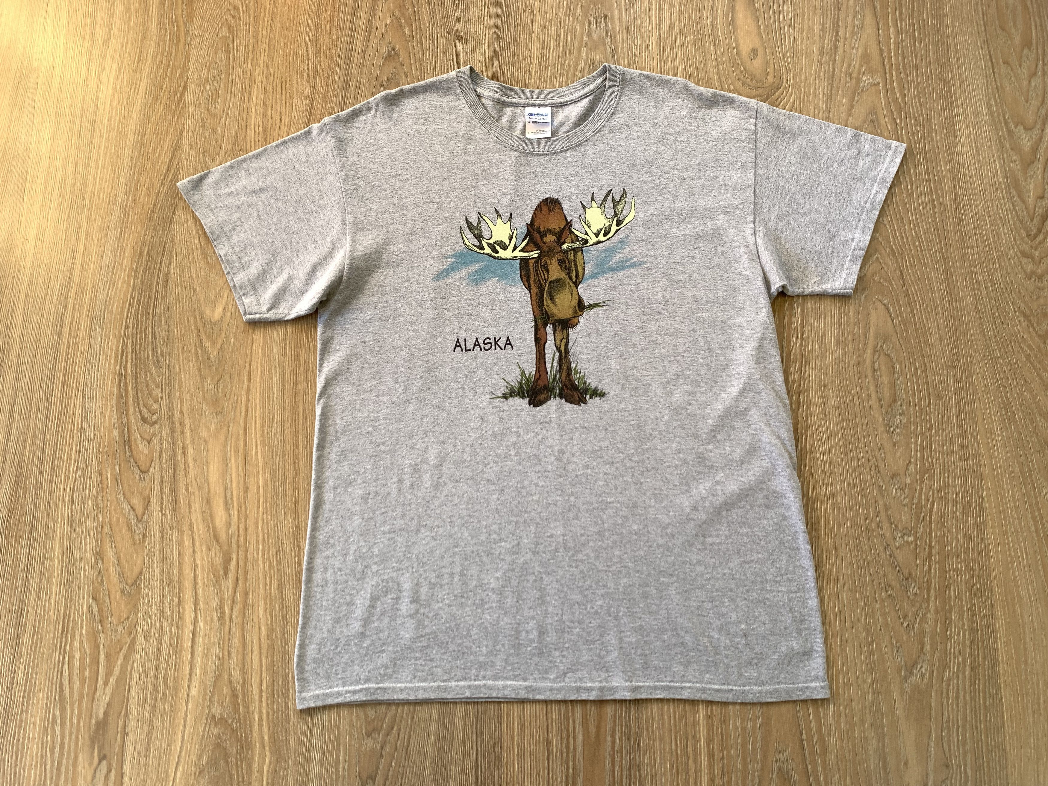 Gildan × Vintage Gildan Vintage Alaska Printed T Shirt Size US L / EU 52-54 / 3 - 2 Thumbnail