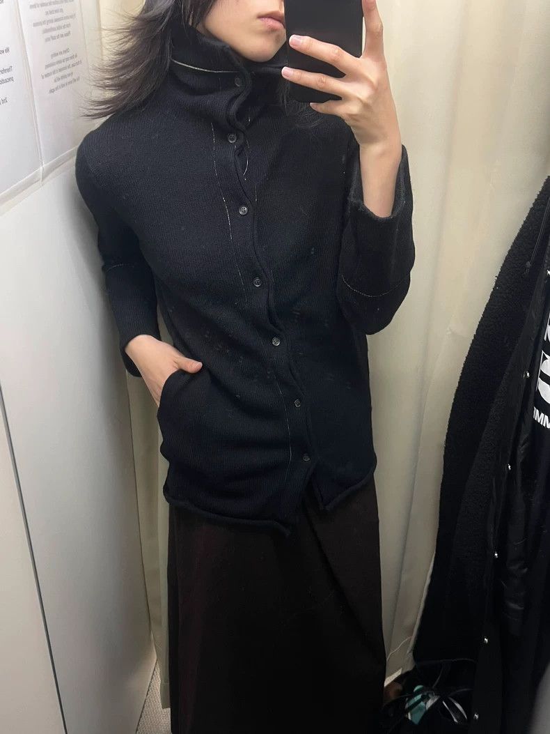 Yohji Yamamoto Yohji Yamamoto17aw Wool Cardigan Top shirt 2503-Nextarrow Size US L / EU 52-54 / 3 - 3 Thumbnail