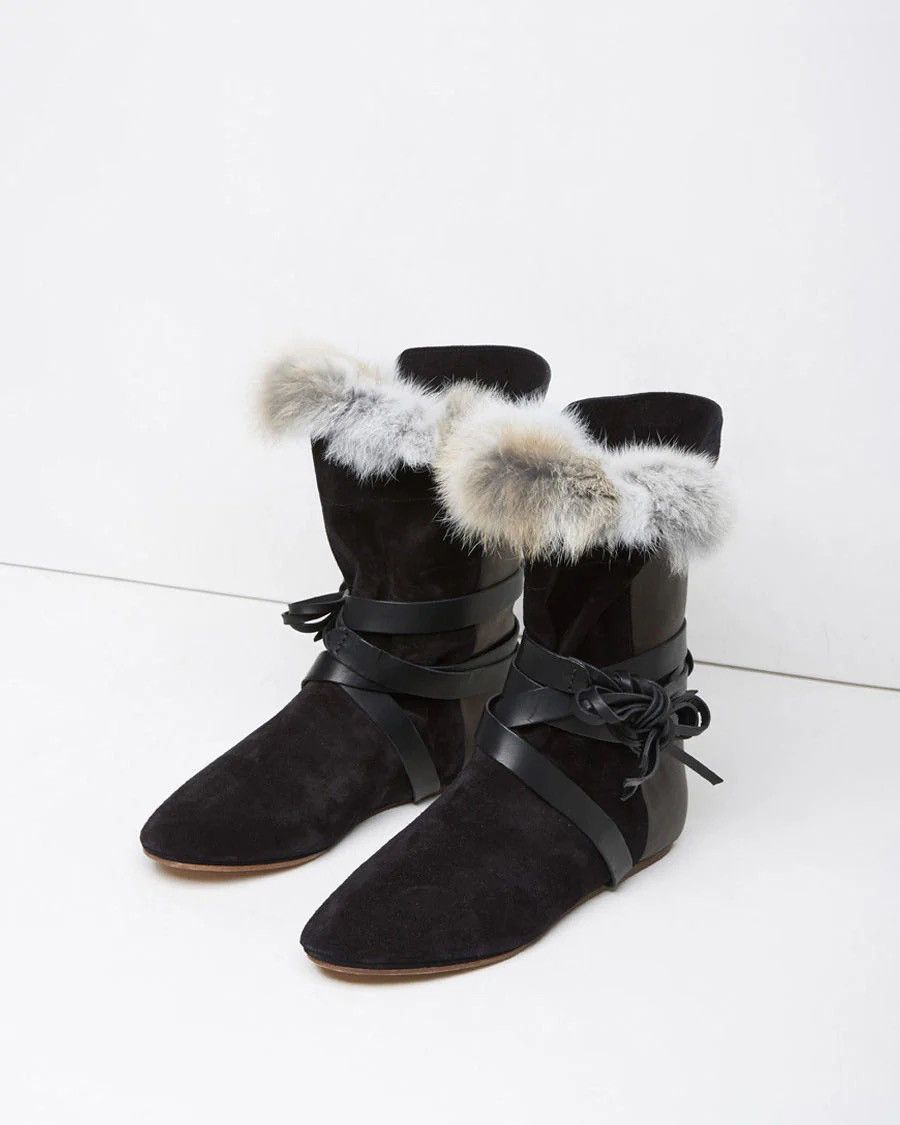 Isabel Marant Isabel Marant Nia Flat Boots Size US 11 / IT 41 - 2 Thumbnail