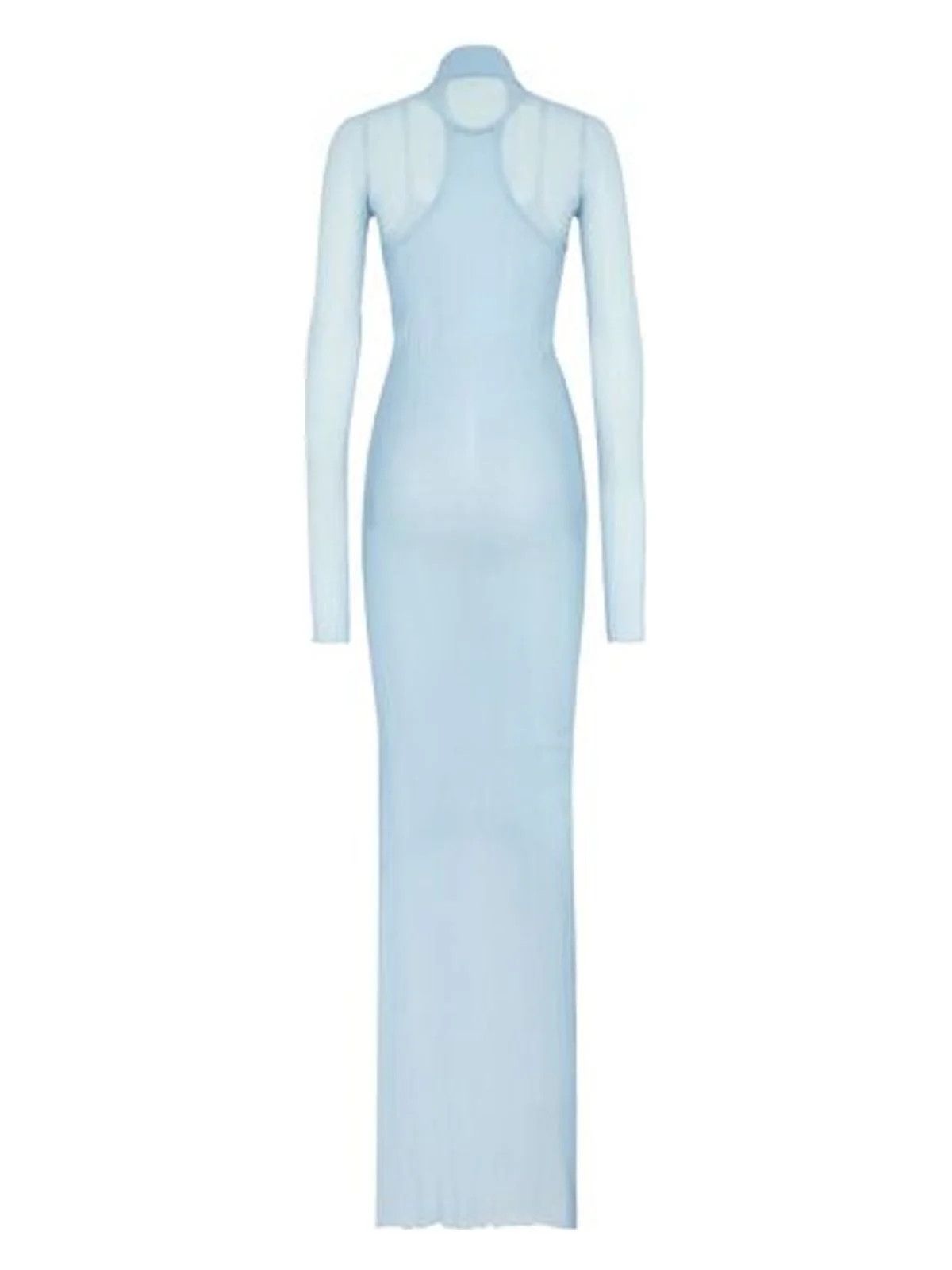 Fendi o1s1wg110825 Dress in Light Blue Size S / US 4 / IT 40 - 2 Thumbnail