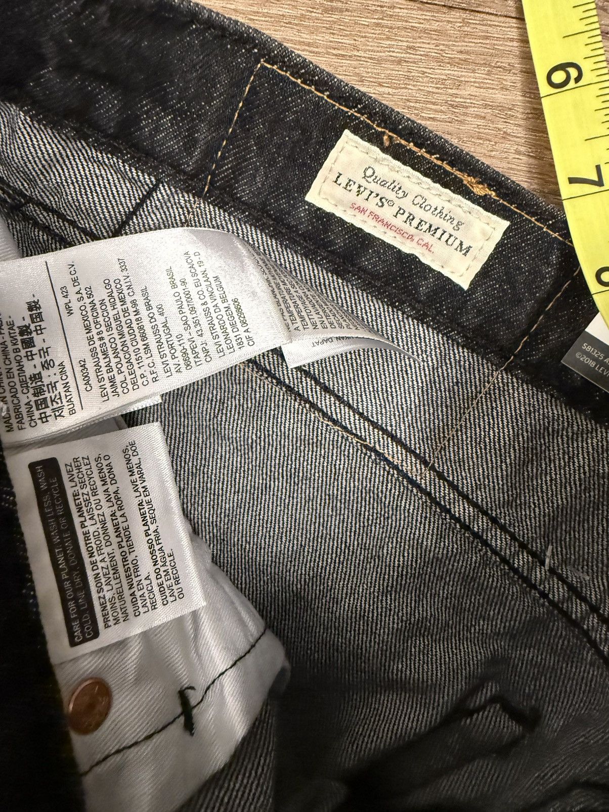 Levi's ***FINAL DROP***RARE BRAND NEW LEVIS LO BALL STACK DENIM 36 Size US 36 / EU 52 - 18 Thumbnail