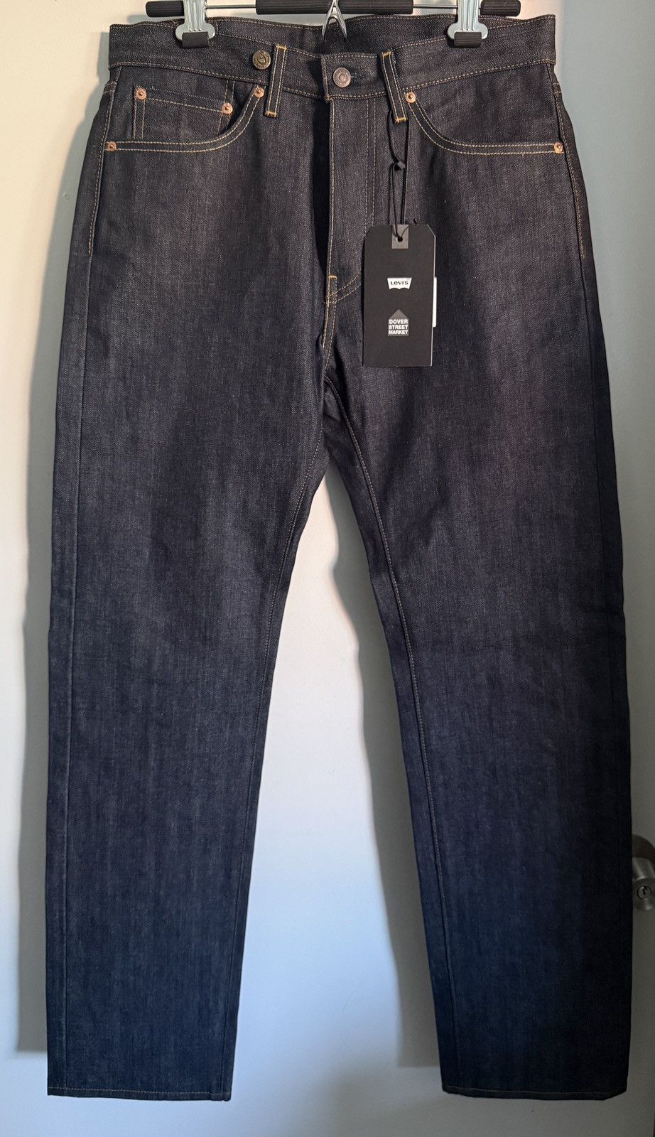 Levi's NEW LEVIS 505 Dover Street Market 20TH raw jeans made in SF Size US 32 / EU 48 - 3 Thumbnail