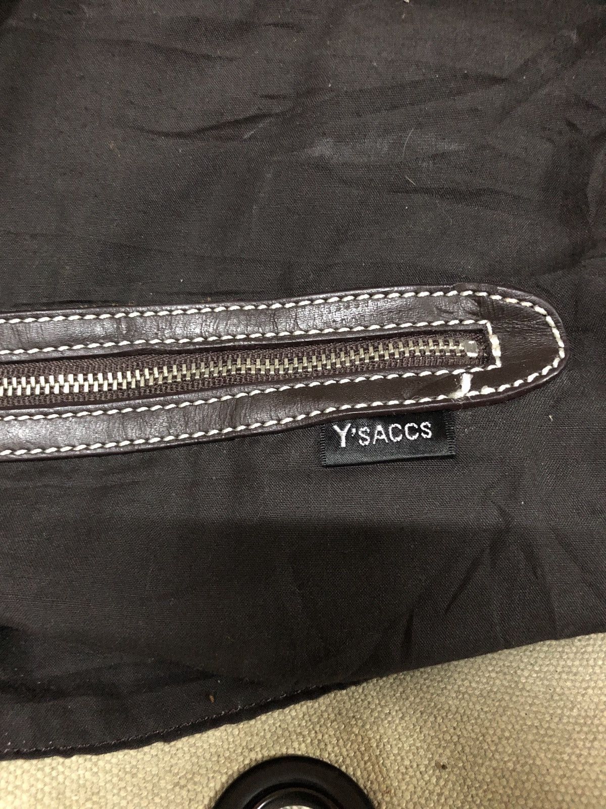 RARE !! Y’ACCS By Yohji Yamamoto duck canvas Tote Bag