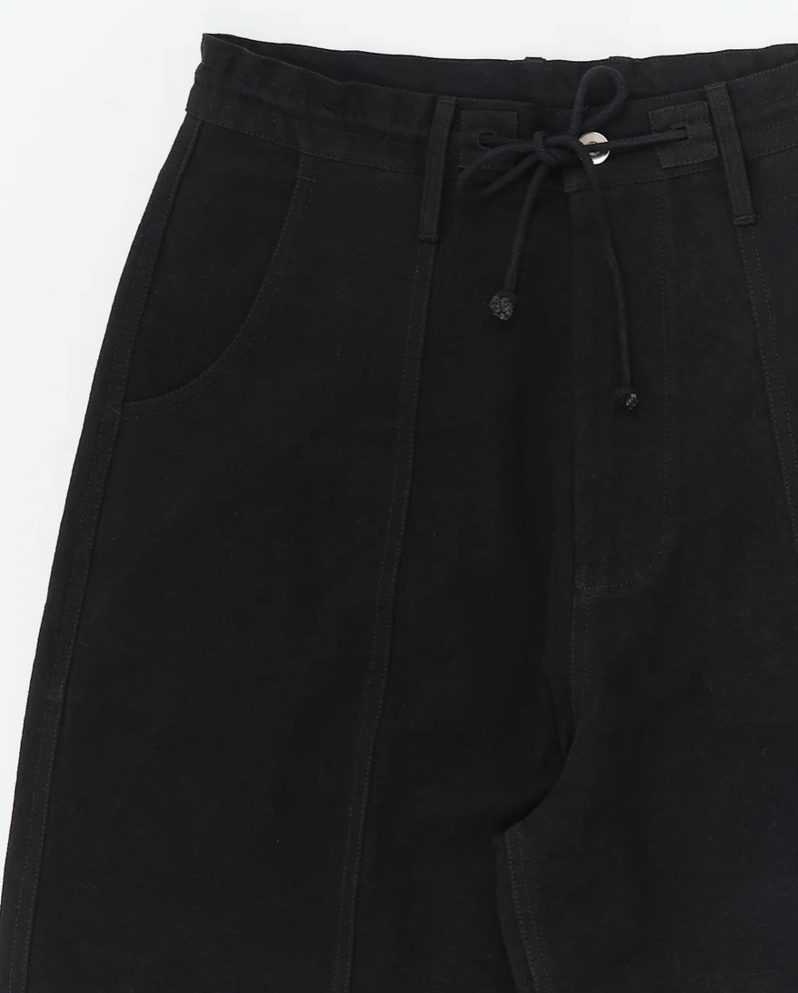 Story Mfg. Document Pants - Black Slub SIZE XL Size US 34 / EU 50 - 3 Thumbnail