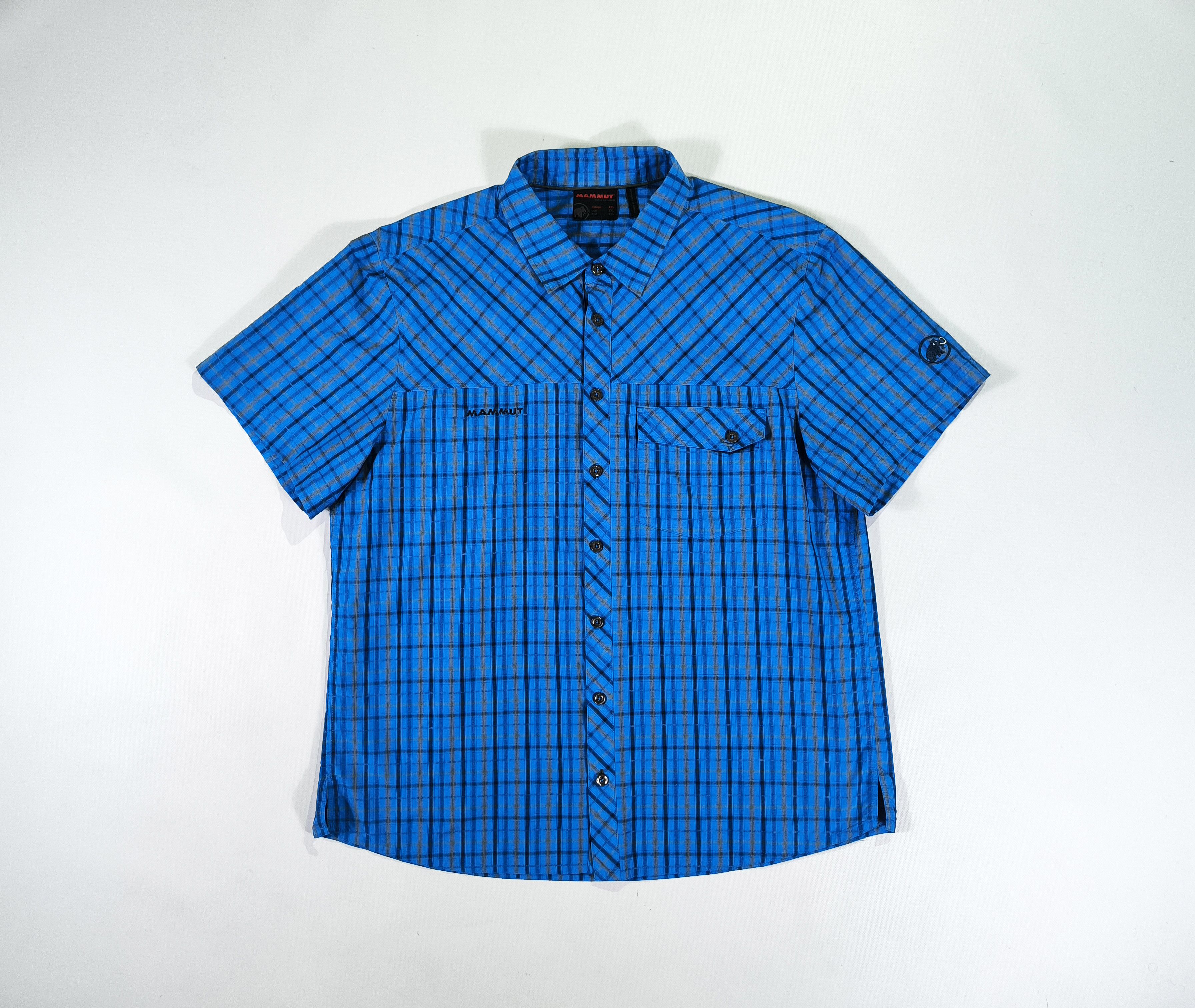 Mammut Mammut Blue Checkered Shirt Size 2XL Size US XXL / EU 58 / 5 - 1 Thumbnail
