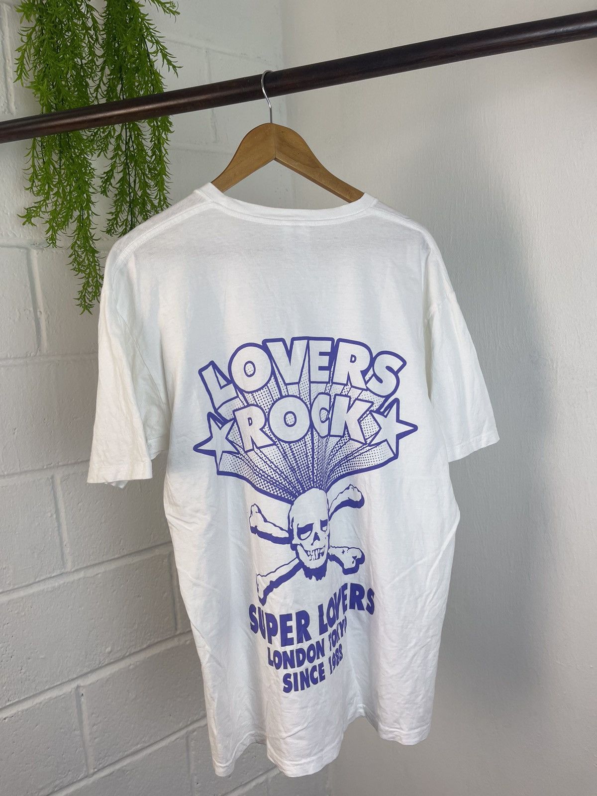 Hysteric Glamour 2000s Lover Rock Super Lovers Purple Print Tee b2 Size US L / EU 52-54 / 3 - 7 Thumbnail