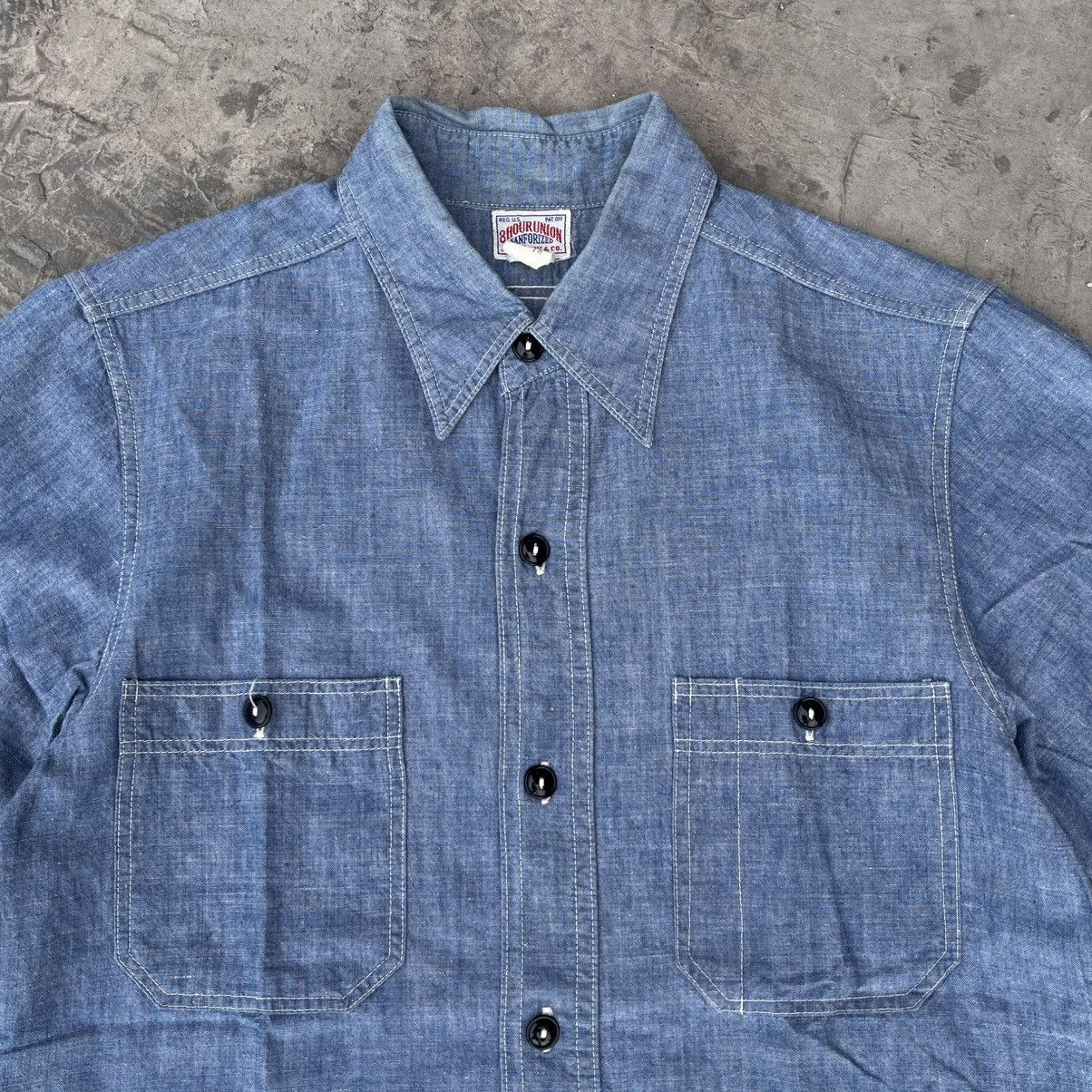 The Real McCoy's The Real McCoy’s 8hour union chambray shirt Size US M / EU 48-50 / 2 - 2 Thumbnail