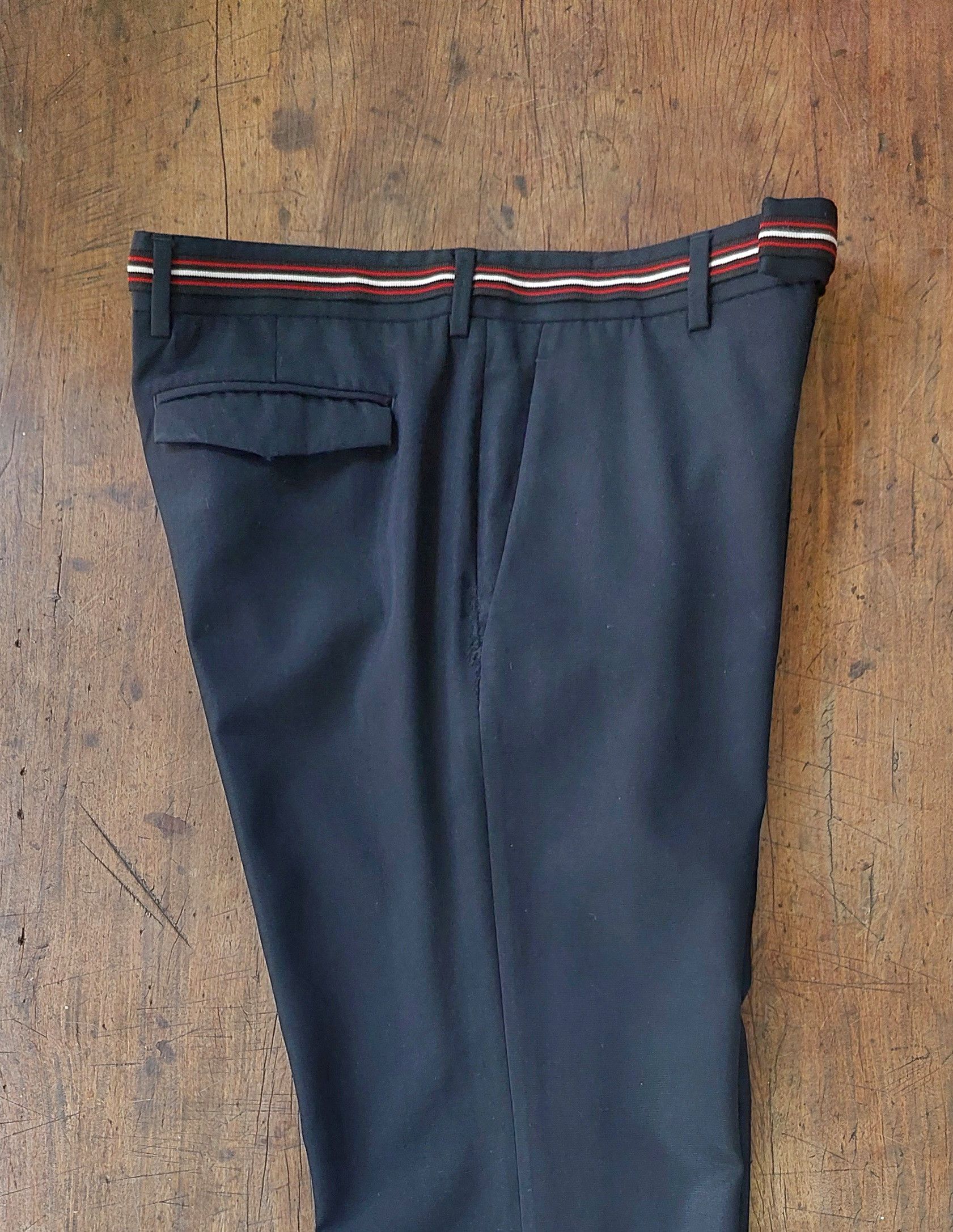 Dior Dior Homme x Kris Van Assche A/W16 Trimming Tape Belt Slacks Size US 32 / EU 48 - 4 Thumbnail