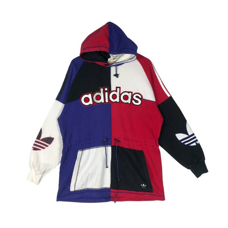 Adidas Vintage Adidas Sweatshirt Hoodies Size US L / EU 52-54 / 3 - 1 Thumbnail
